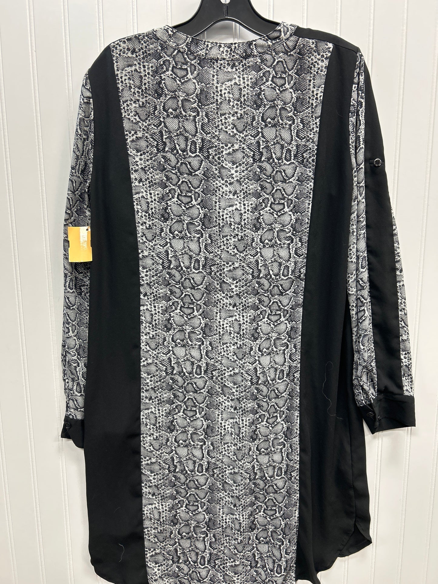 Dress Casual Midi By Bcbgmaxazria In Grey, Size:M