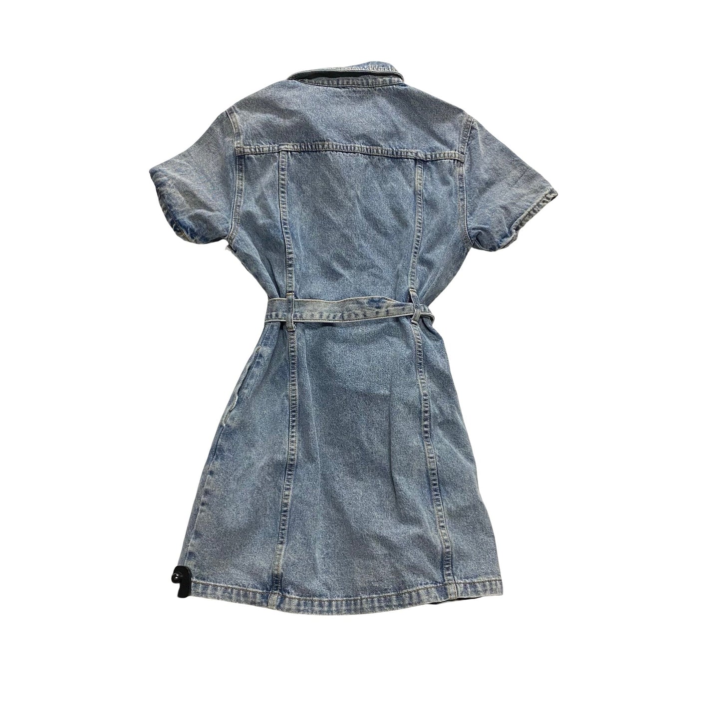 Dress Casual Short By Le Lis In Blue Denim, Size:L