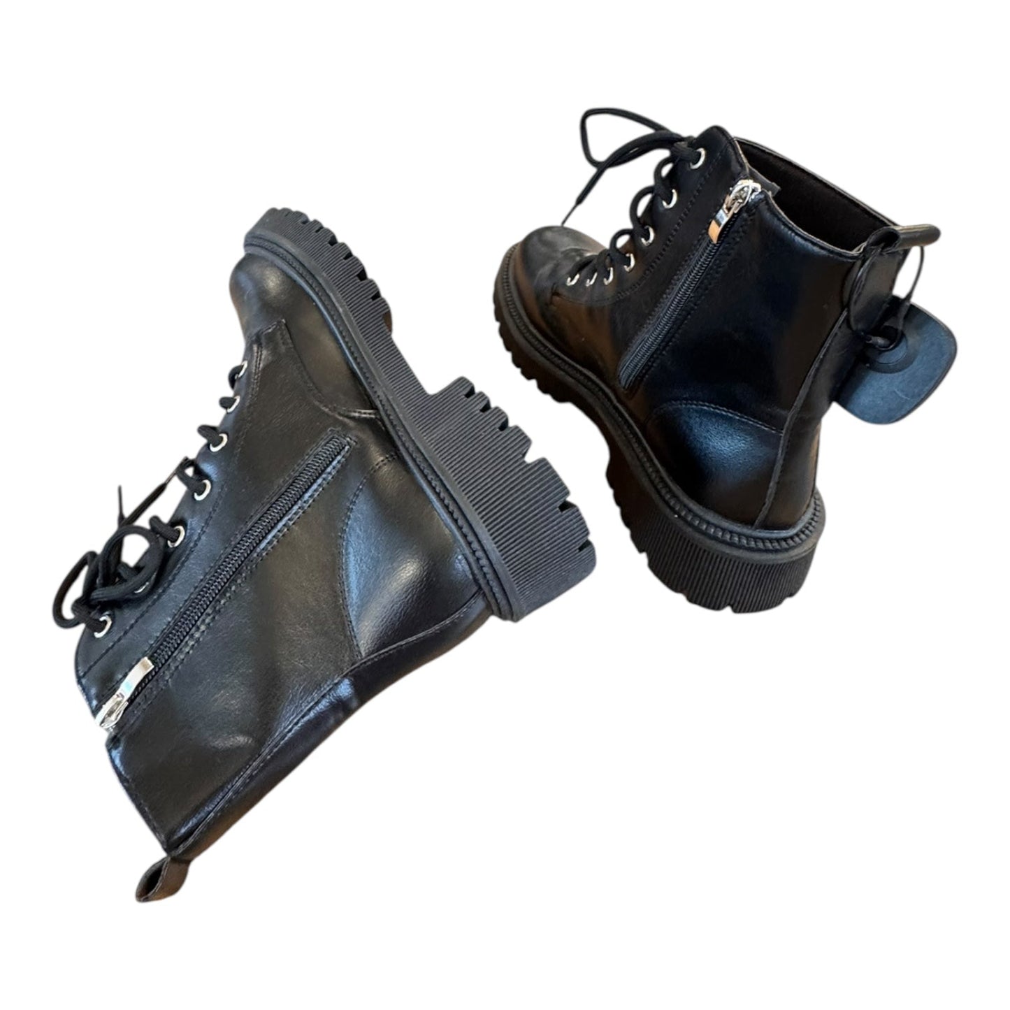 Boots Combat By Cmc In Black, Size:9.5