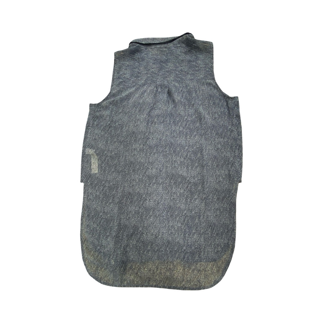 Top Sleeveless By White House Black Market In Blue, Size:M