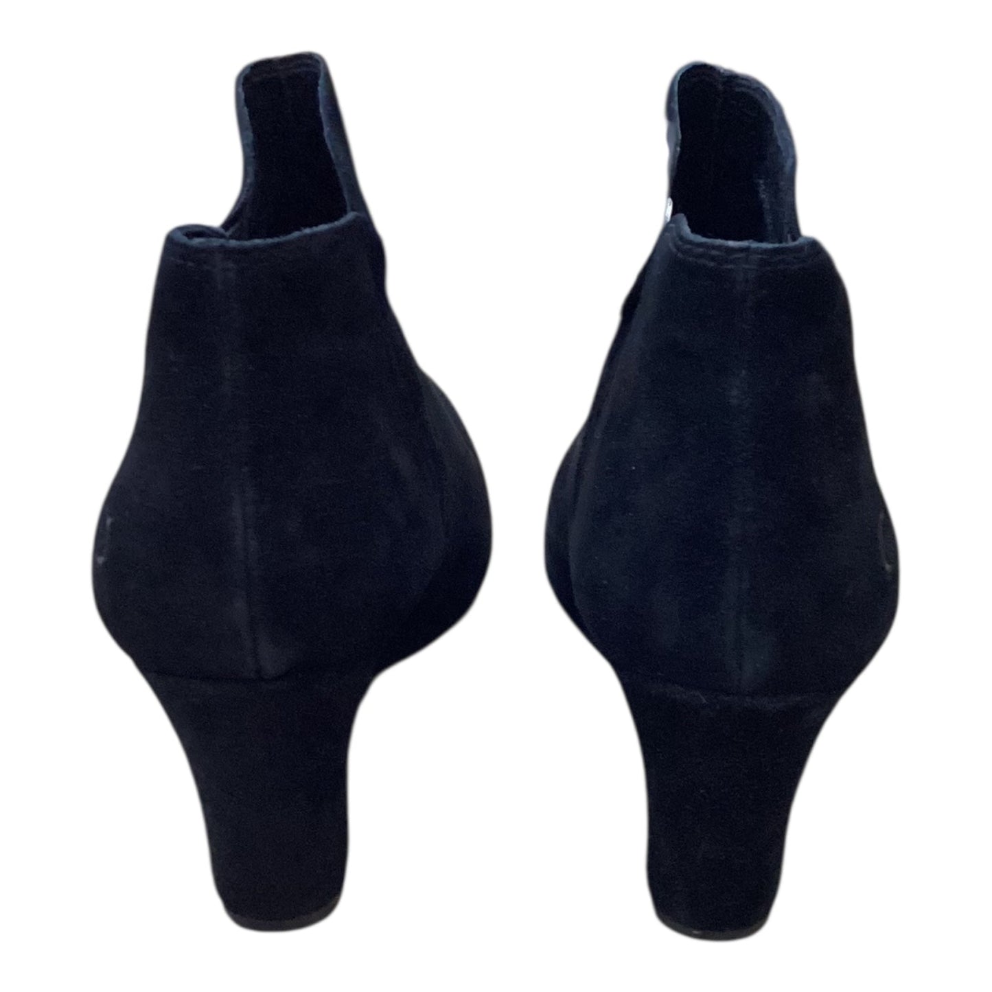 Boots Ankle Heels By Born In Black, Size:10