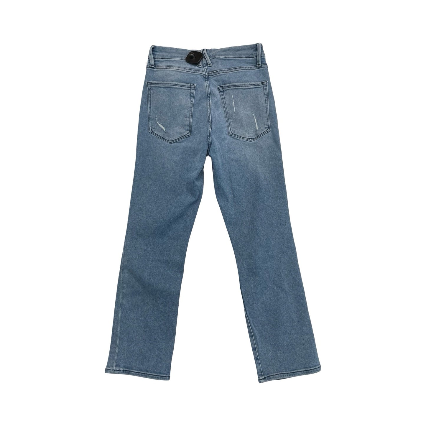Jeans Straight By Good American In Blue Denim, Size:6.5