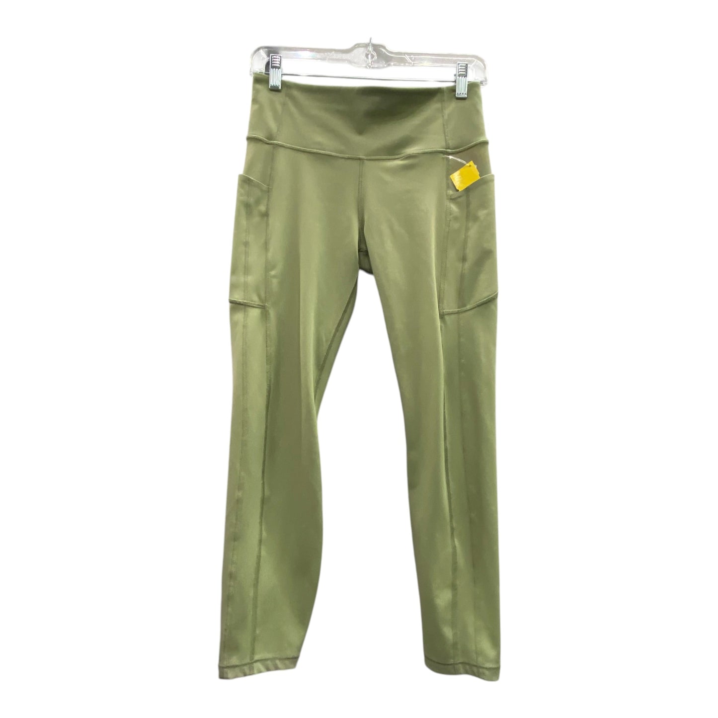 Athletic Leggings By Athleta In Green, Size:M