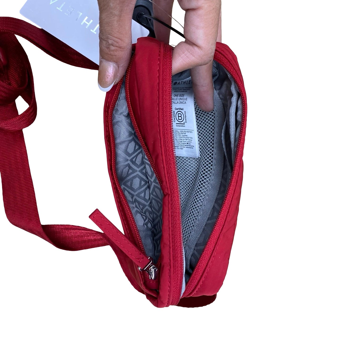 Belt Bag By Athleta In Red, Size:Small