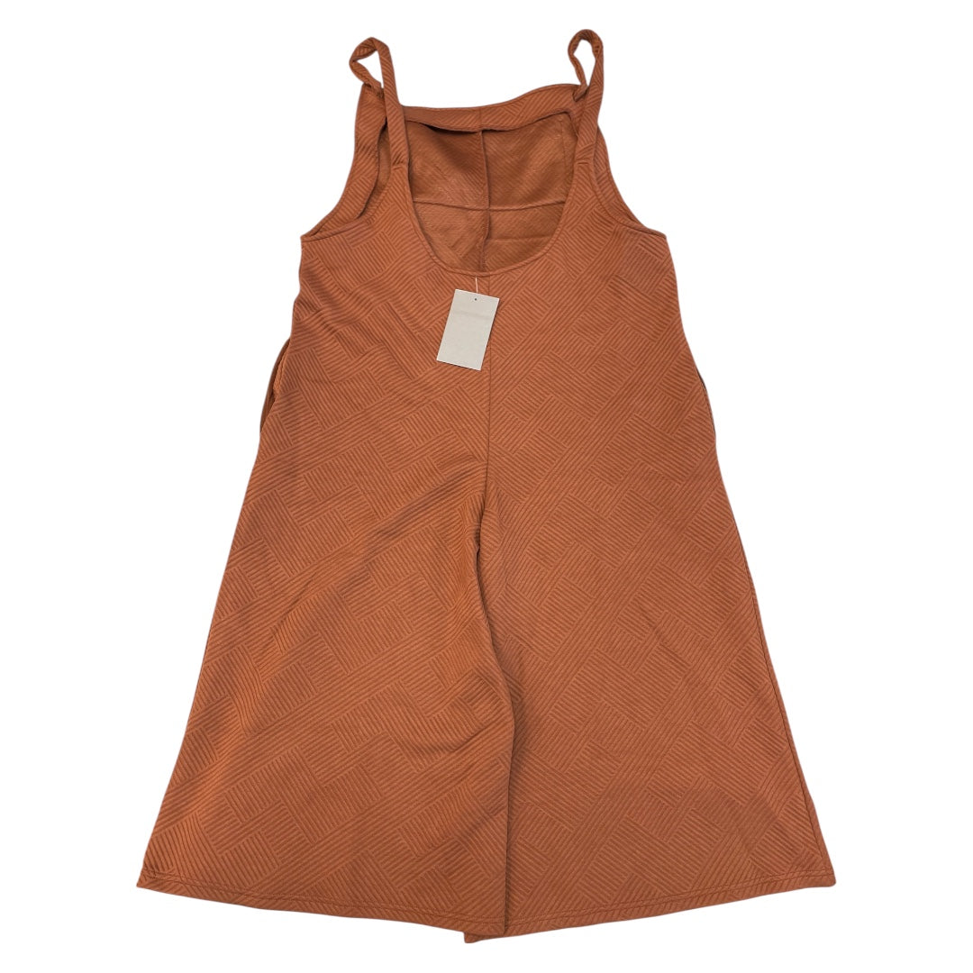 Overalls By See And Be Seen In Brown, Size:L