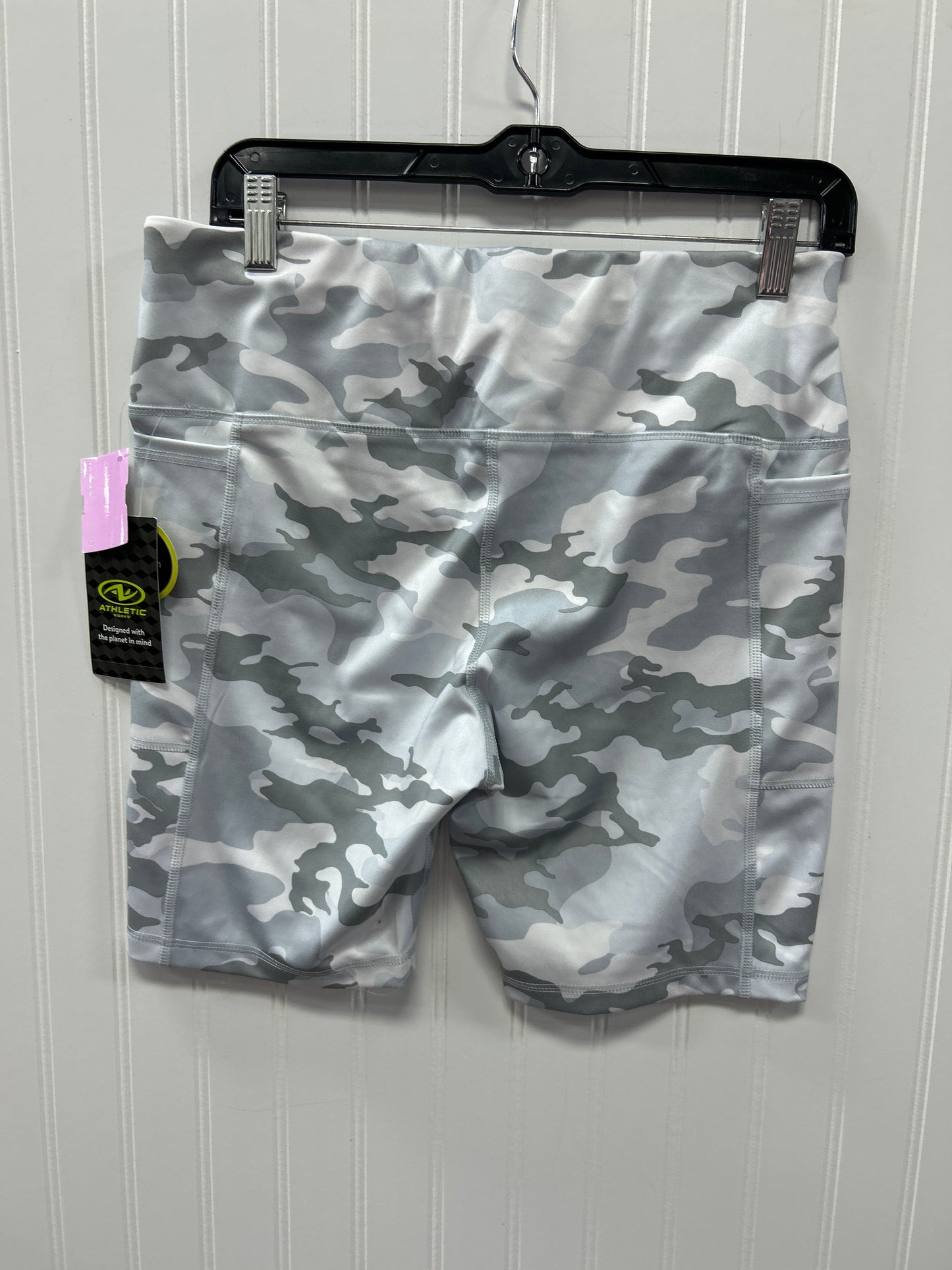 Athletic Shorts By Athletic Works In White, Size:L