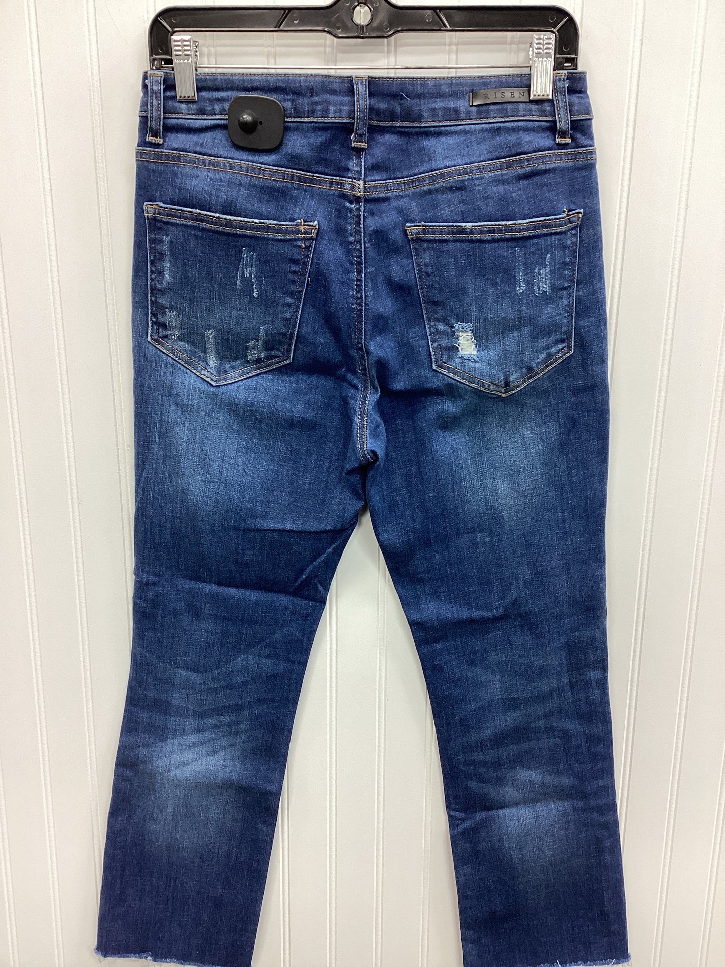 Jeans Cropped By Risen In Blue Denim, Size:6