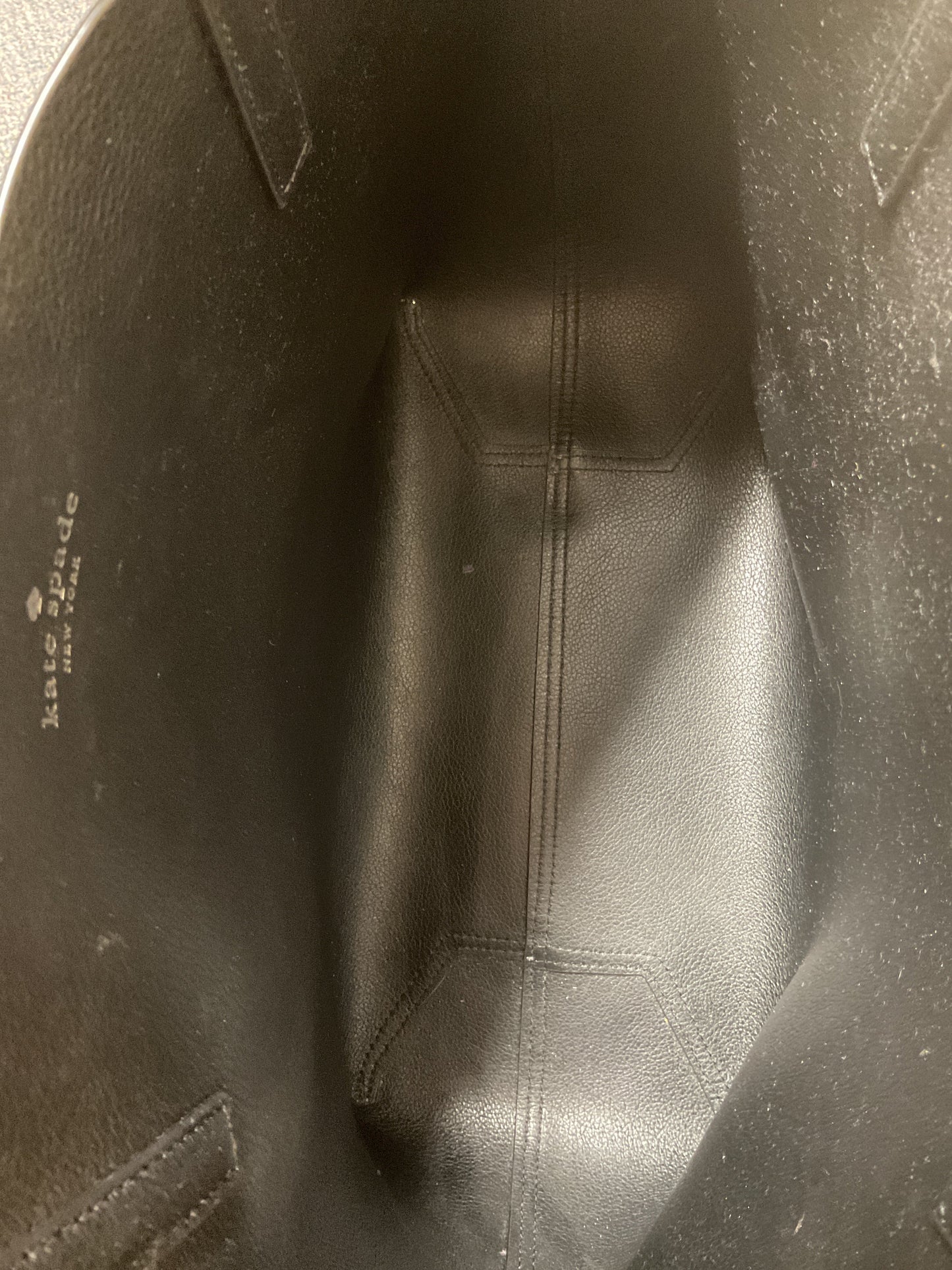 Handbag Designer By Kate Spade In Silver, Size:Large