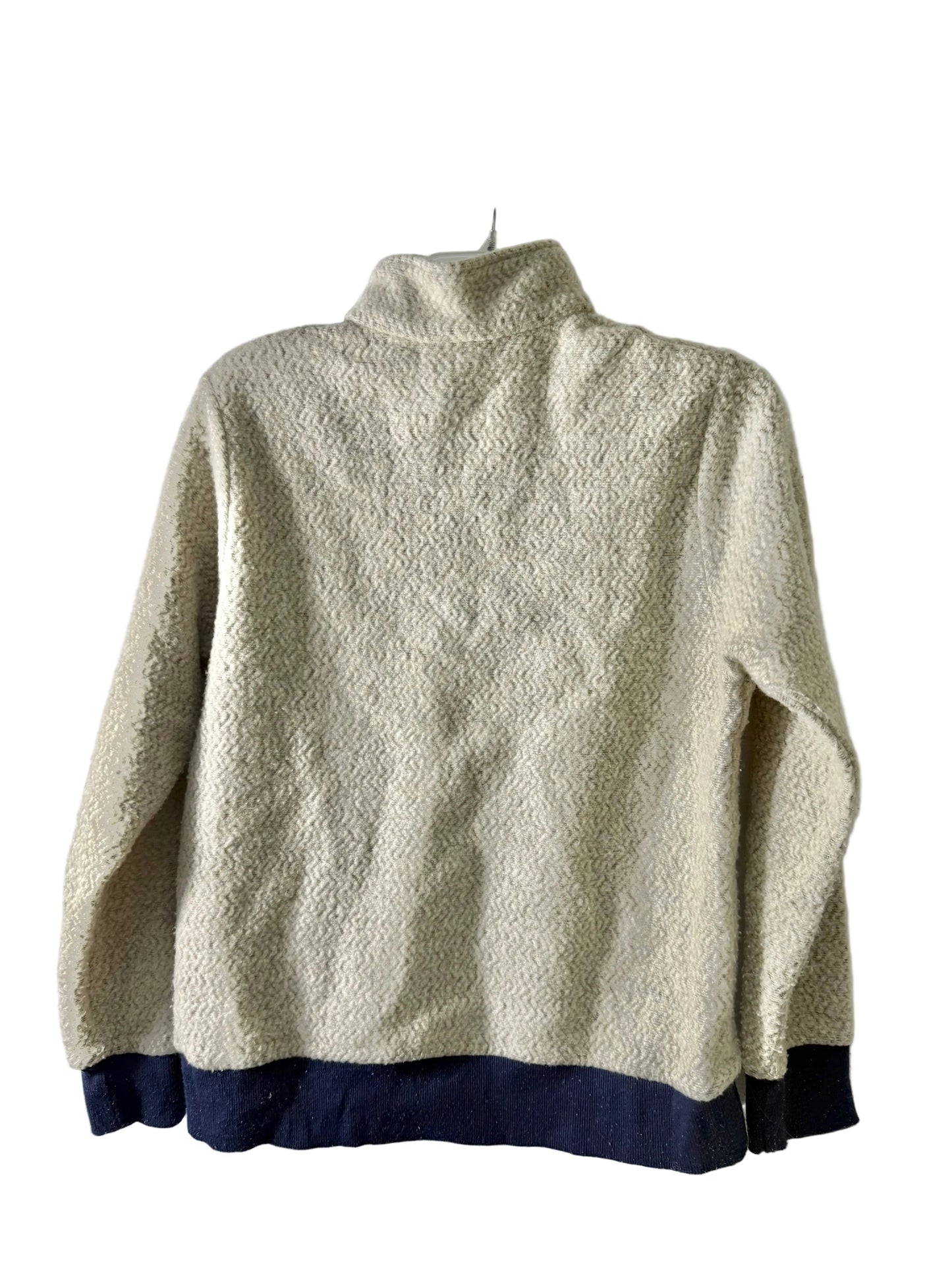 Sweatshirt Collar By Patagonia In Tan, Size: M