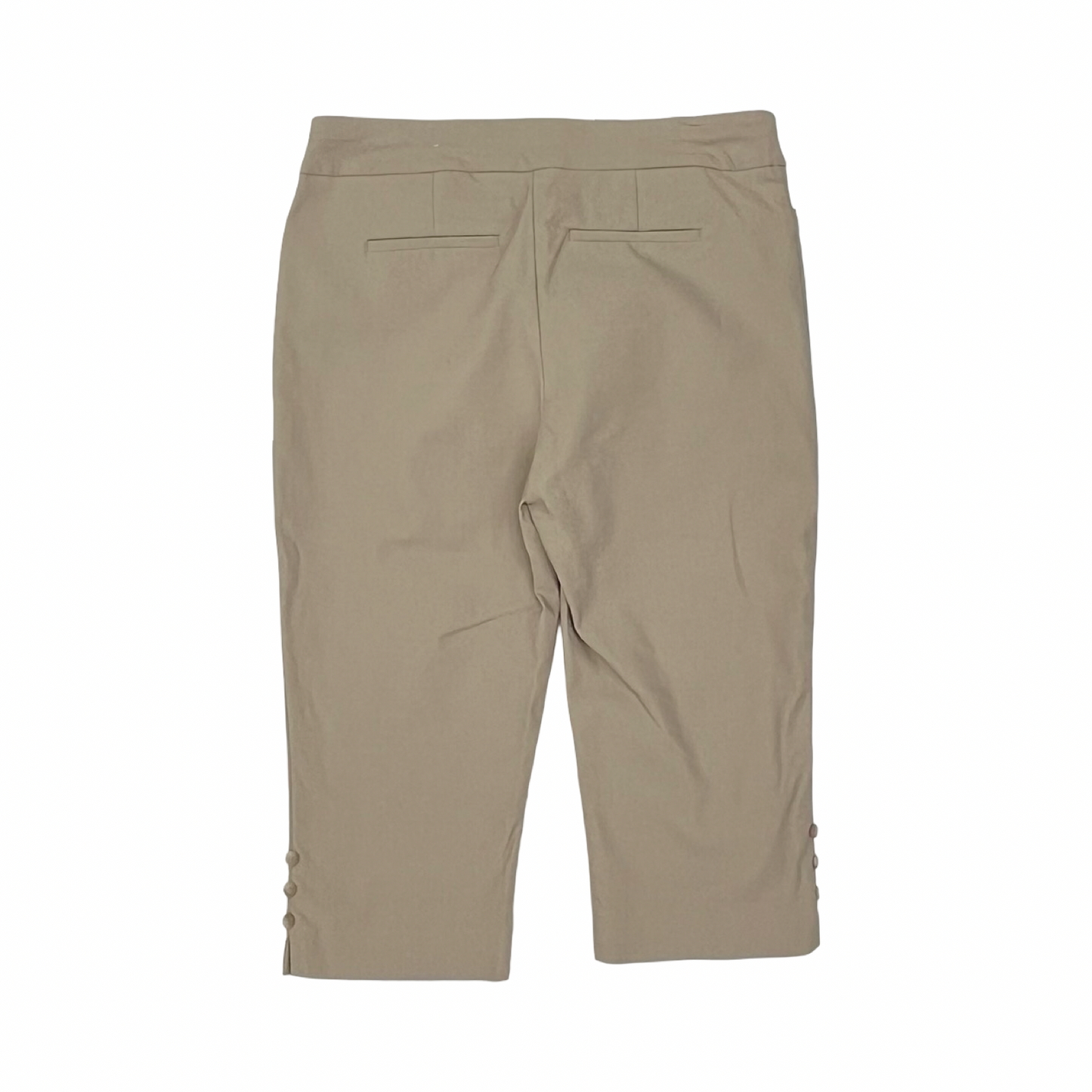 Pants Cropped By Chicos In Tan, Size:6