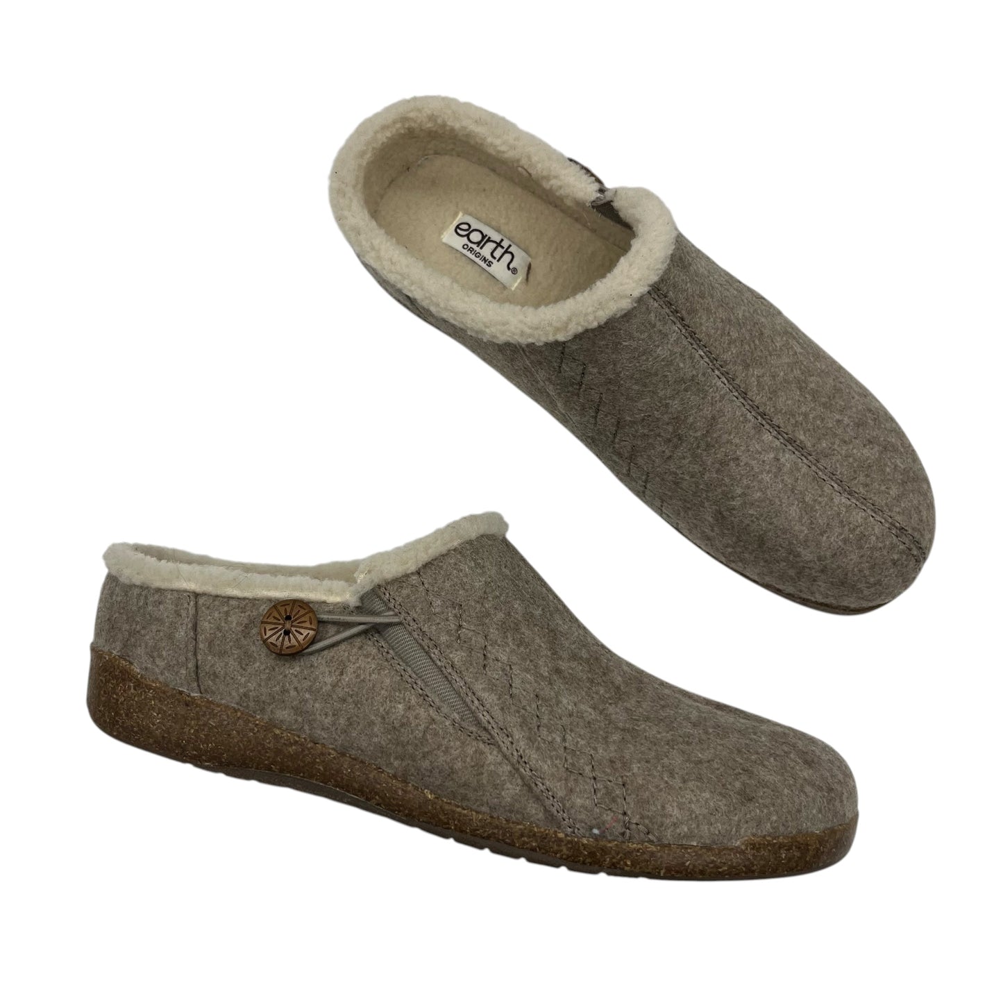 Shoes Flats By Earth Origins In Tan, Size:11