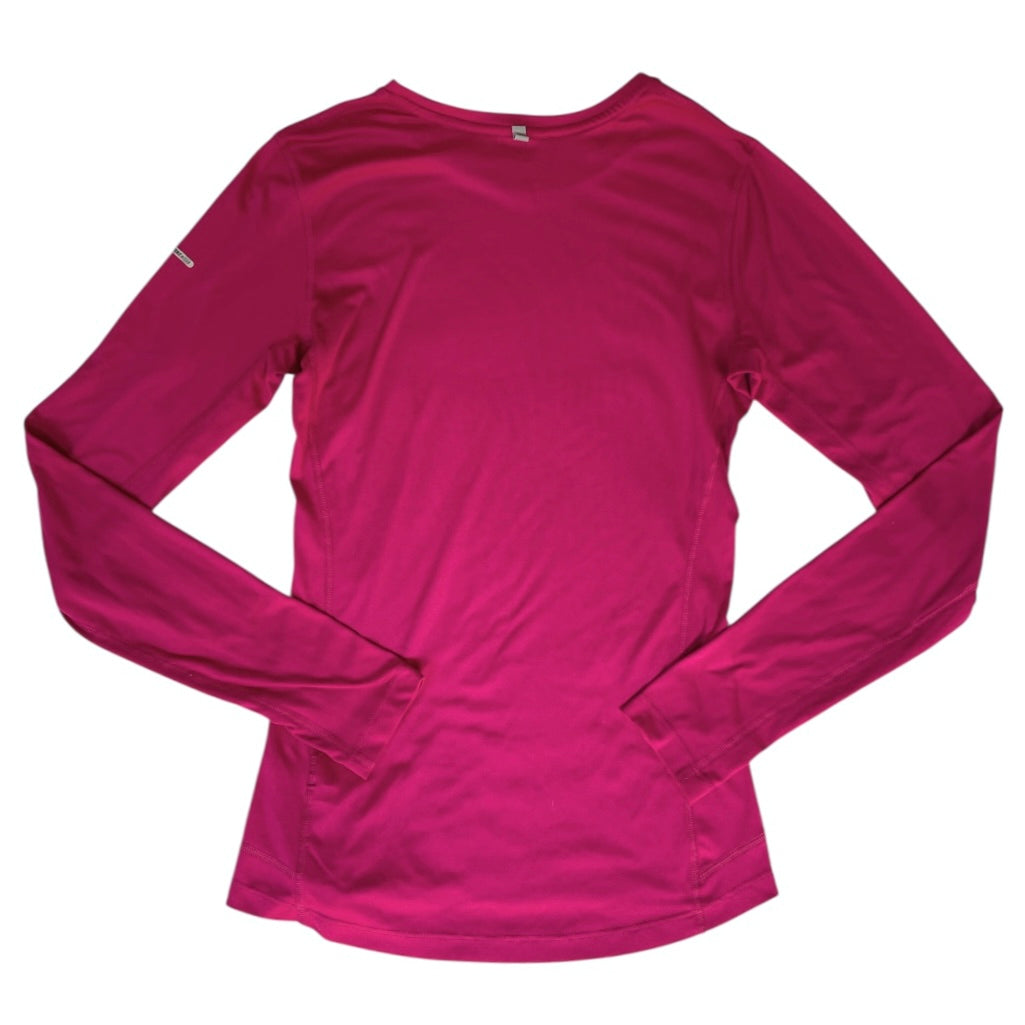 Athletic Top Ls Crewneck By Nike In Pink, Size:Xs