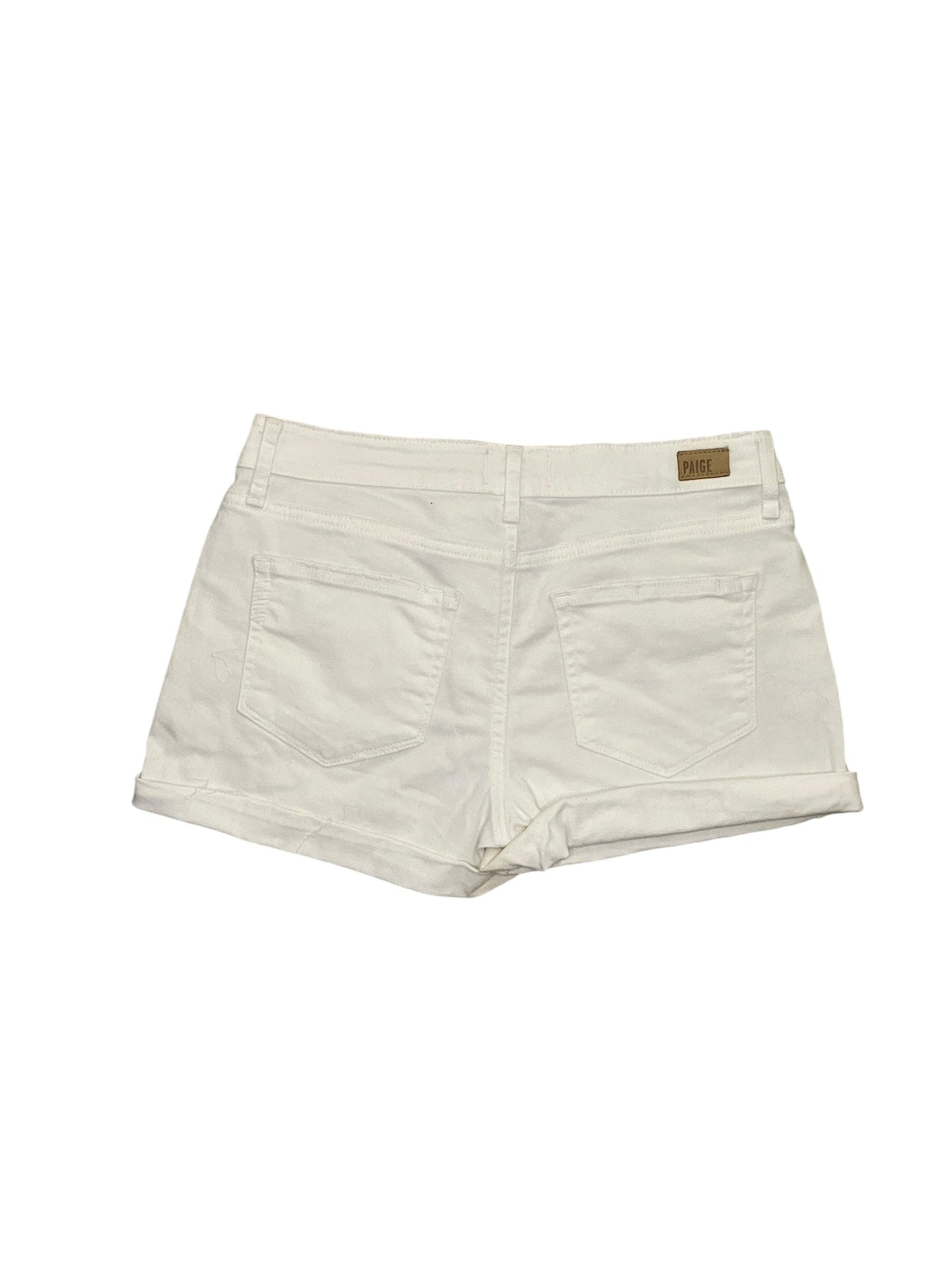 Shorts By Paige In White Denim, Size:4
