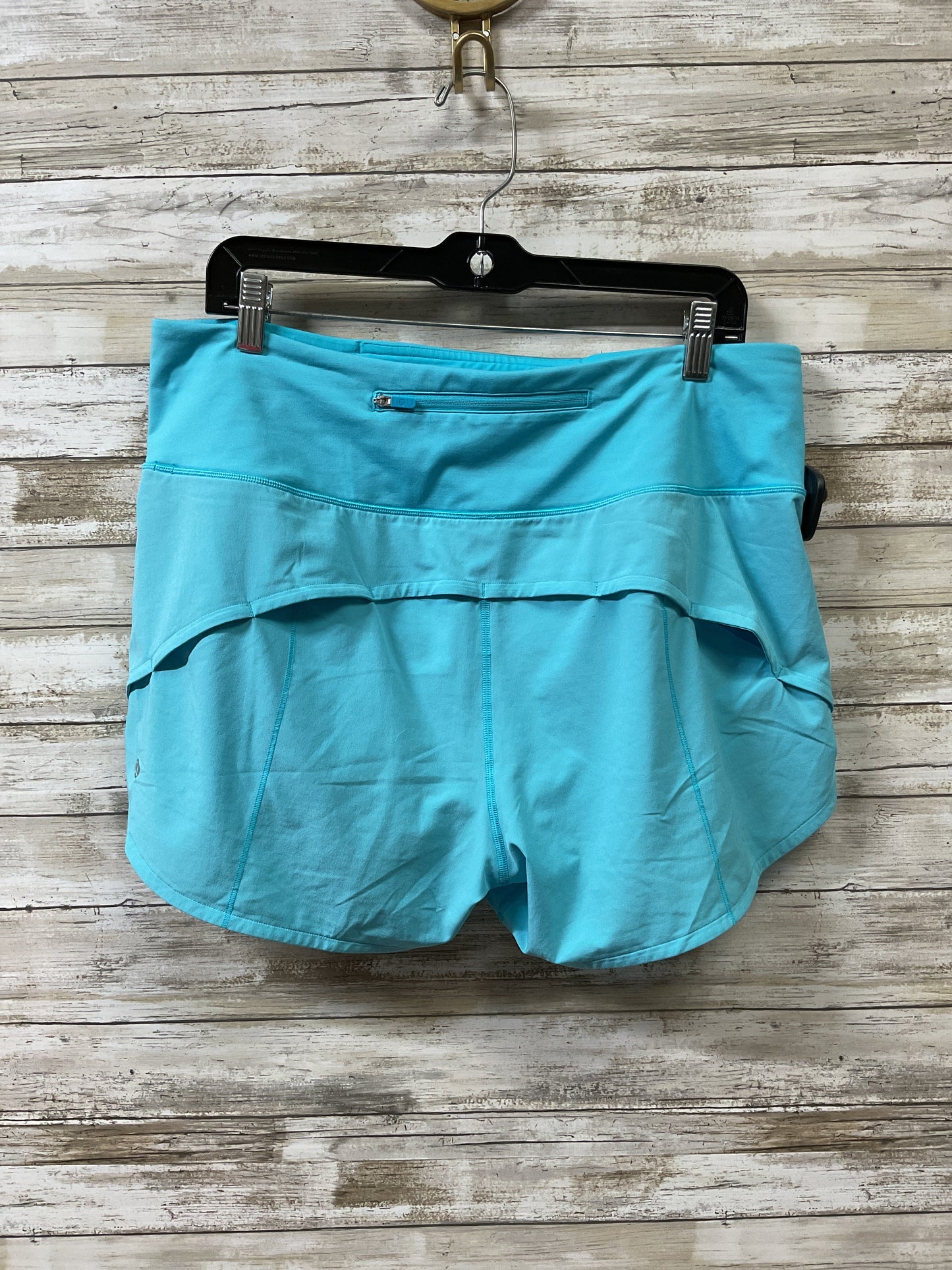 Athletic Shorts By Lululemon In Blue, Size:12