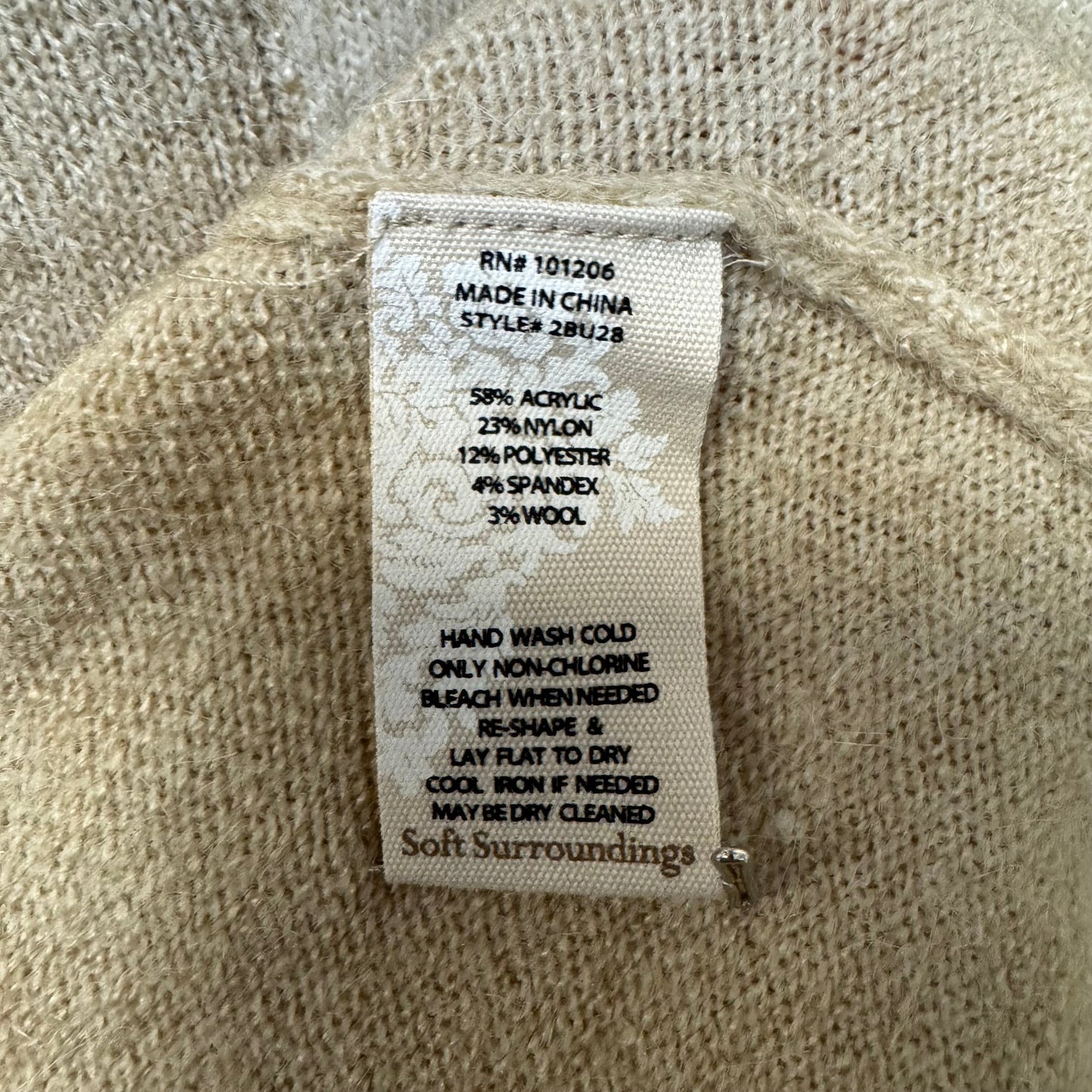 Sweater By Soft Surroundings In Multi-colored, Size: S