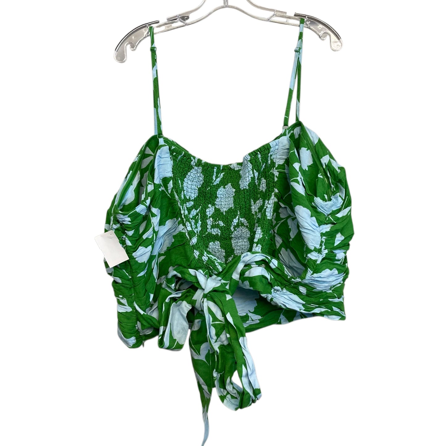 Top Sleeveless Designer By Kate Spade In Blue & Green, Size:4X