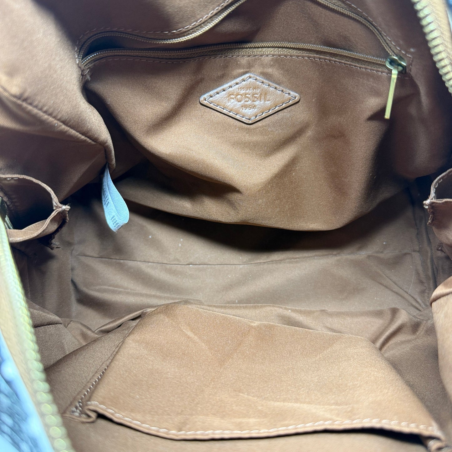 Rachel PVC Satchel By Fossil, Size: Medium