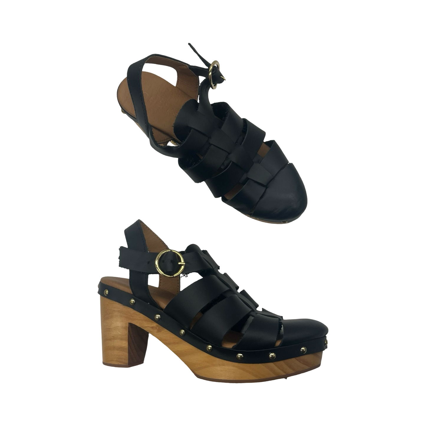 Shoes Heels Block By Pilcro In Black, Size:6