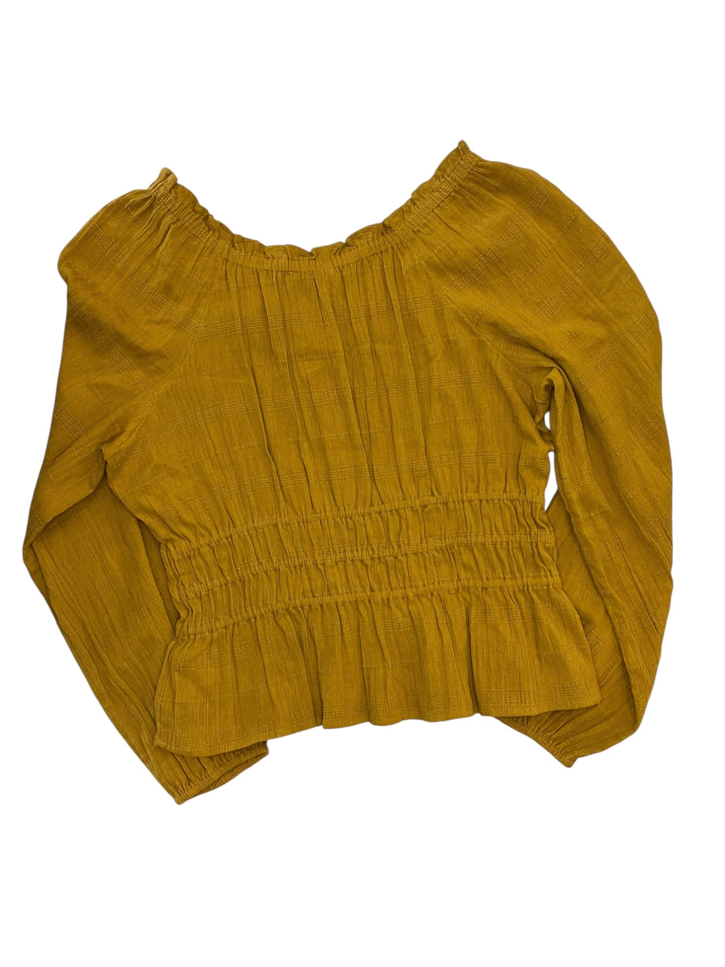 Top Ls By Madewell In Yellow, Size:S