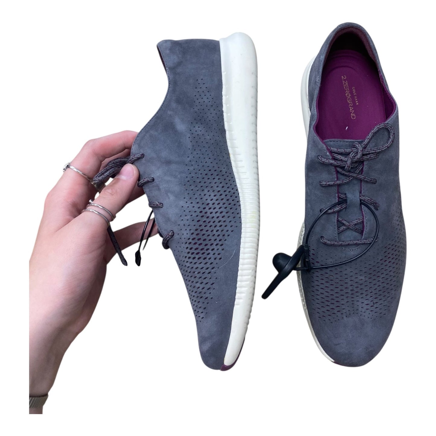 Shoes Sneakers By Cole-Haan In Grey, Size:8.5