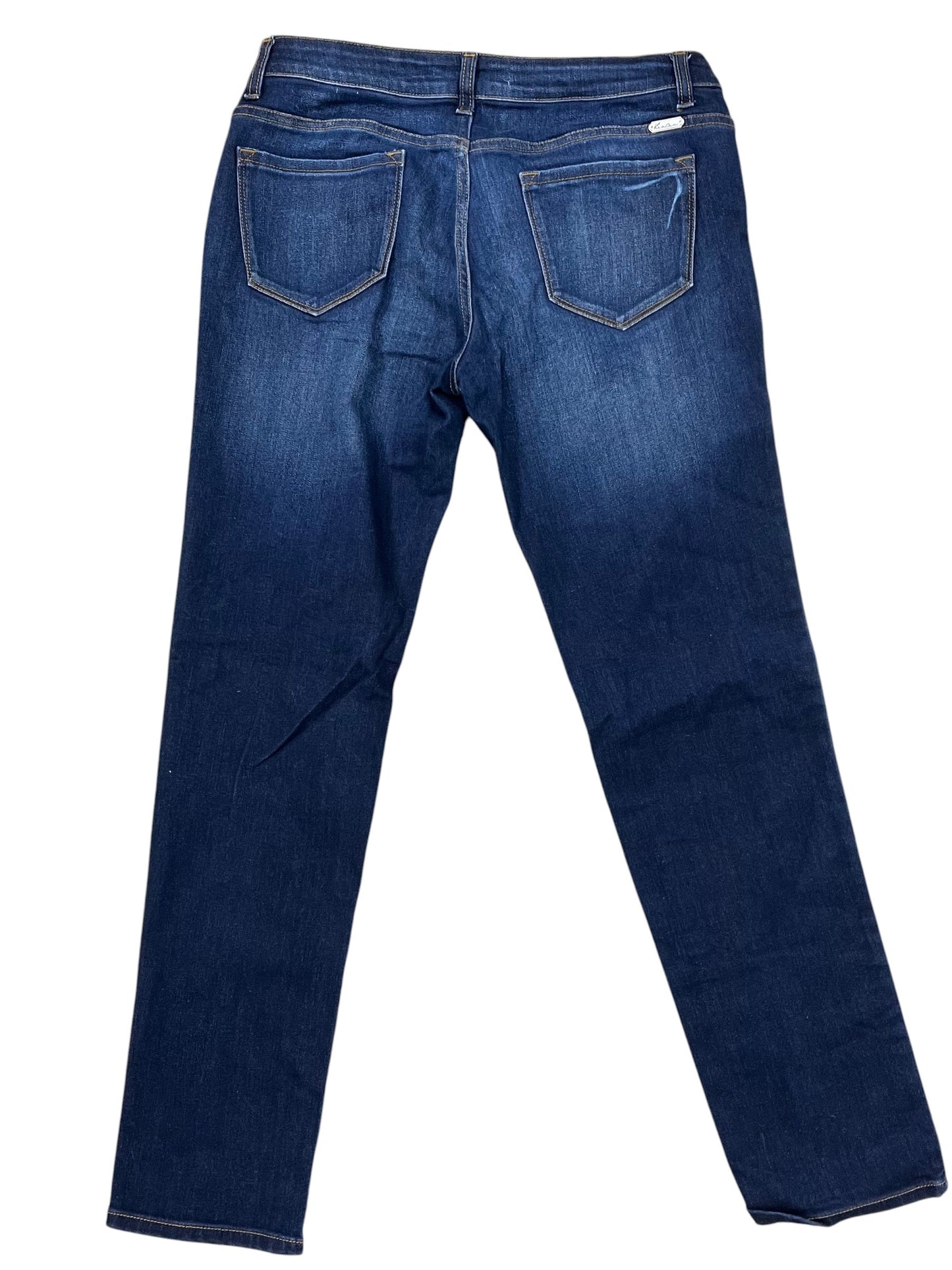 Jeans Boot Cut By Kancan In Blue Denim, Size:10