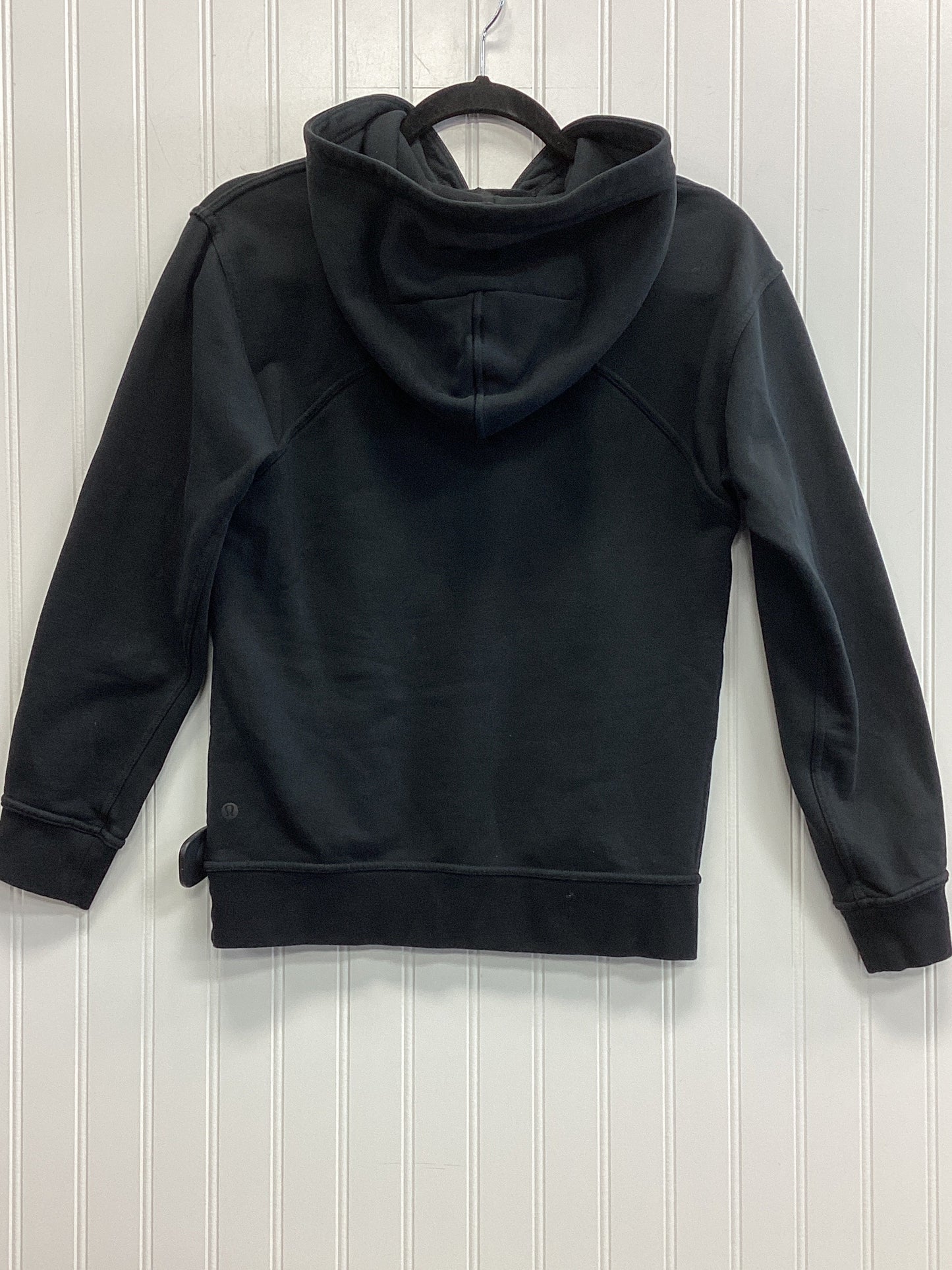 Athletic Sweatshirt Hoodie By Lululemon In Black, Size:Xs