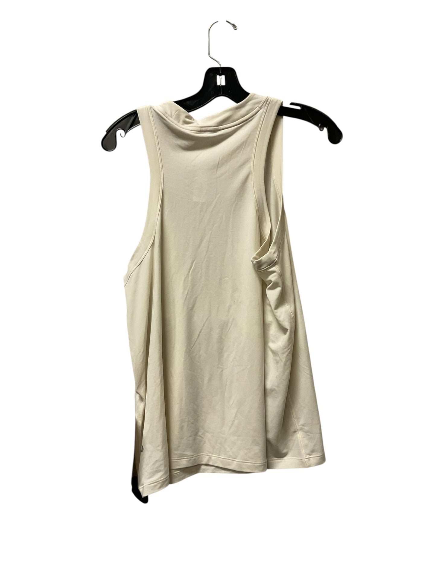 Athletic Tank Top By Lululemon In Cream, Size: 12