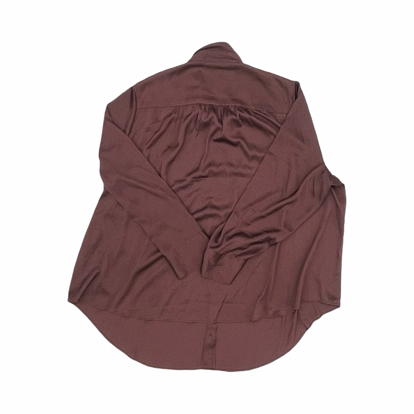 Blouse Ls By Torrid In Maroon, Size:4X