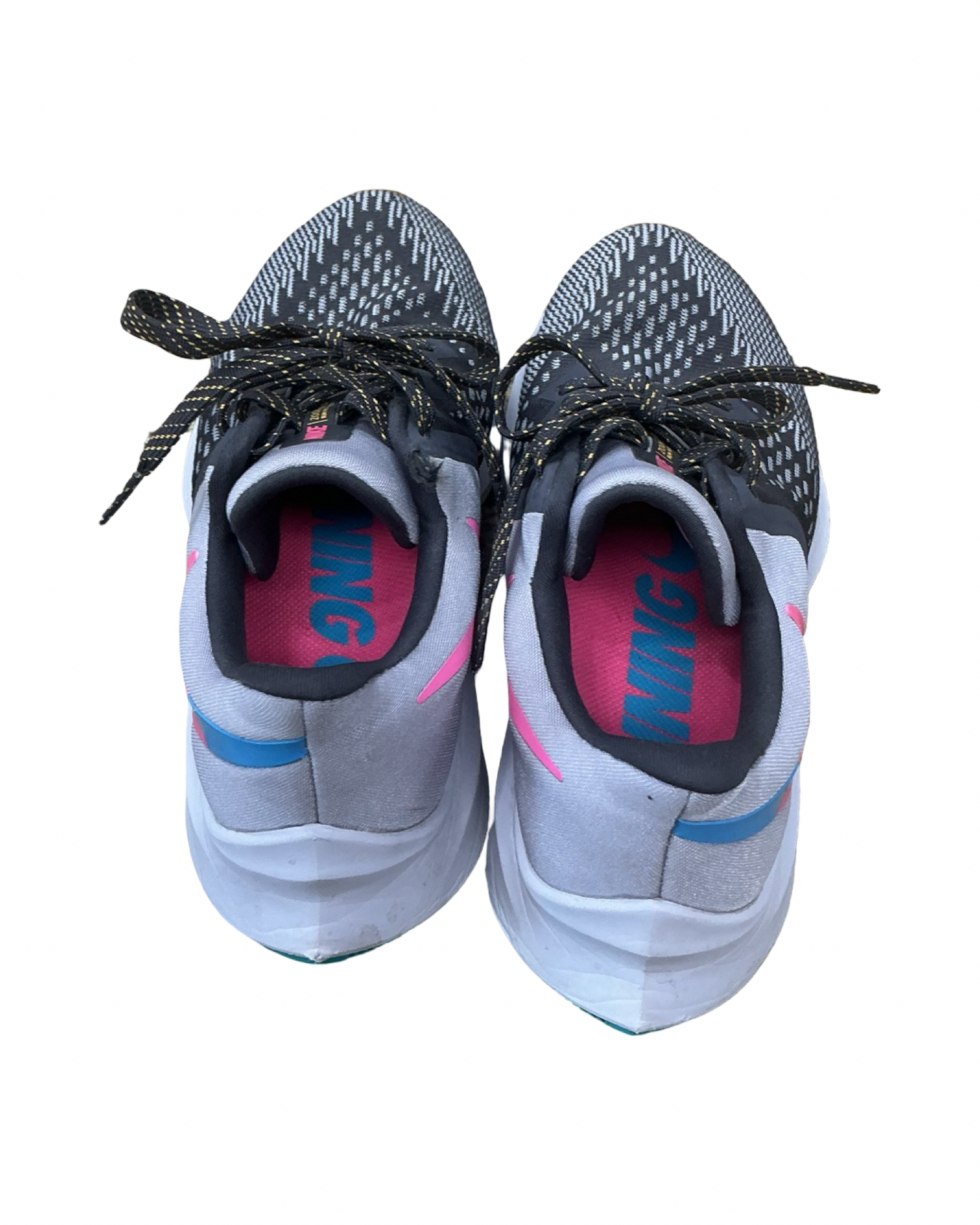 Shoes Athletic By Nike In Black & Grey, Size:6