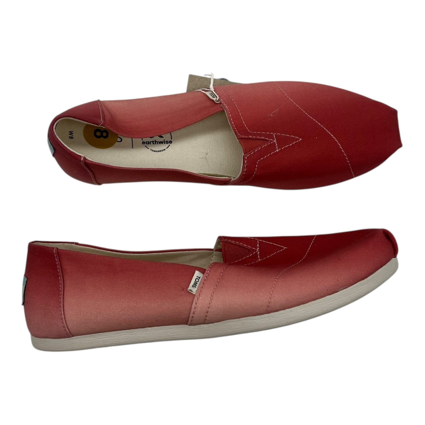 Shoes Flats By Toms In Ombre Print, Size:8