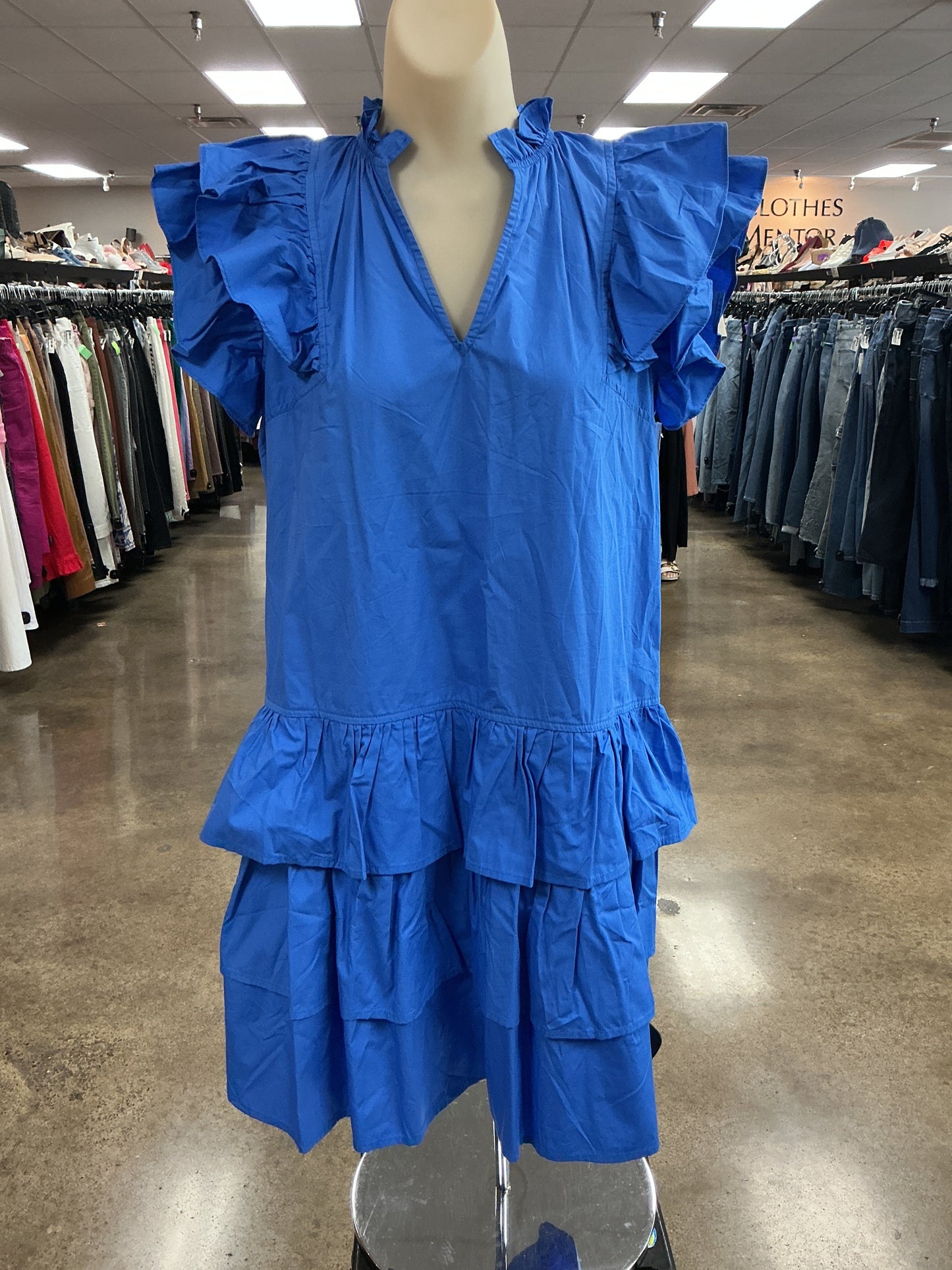 Dress Casual Short By Pinch In Blue, Size:L