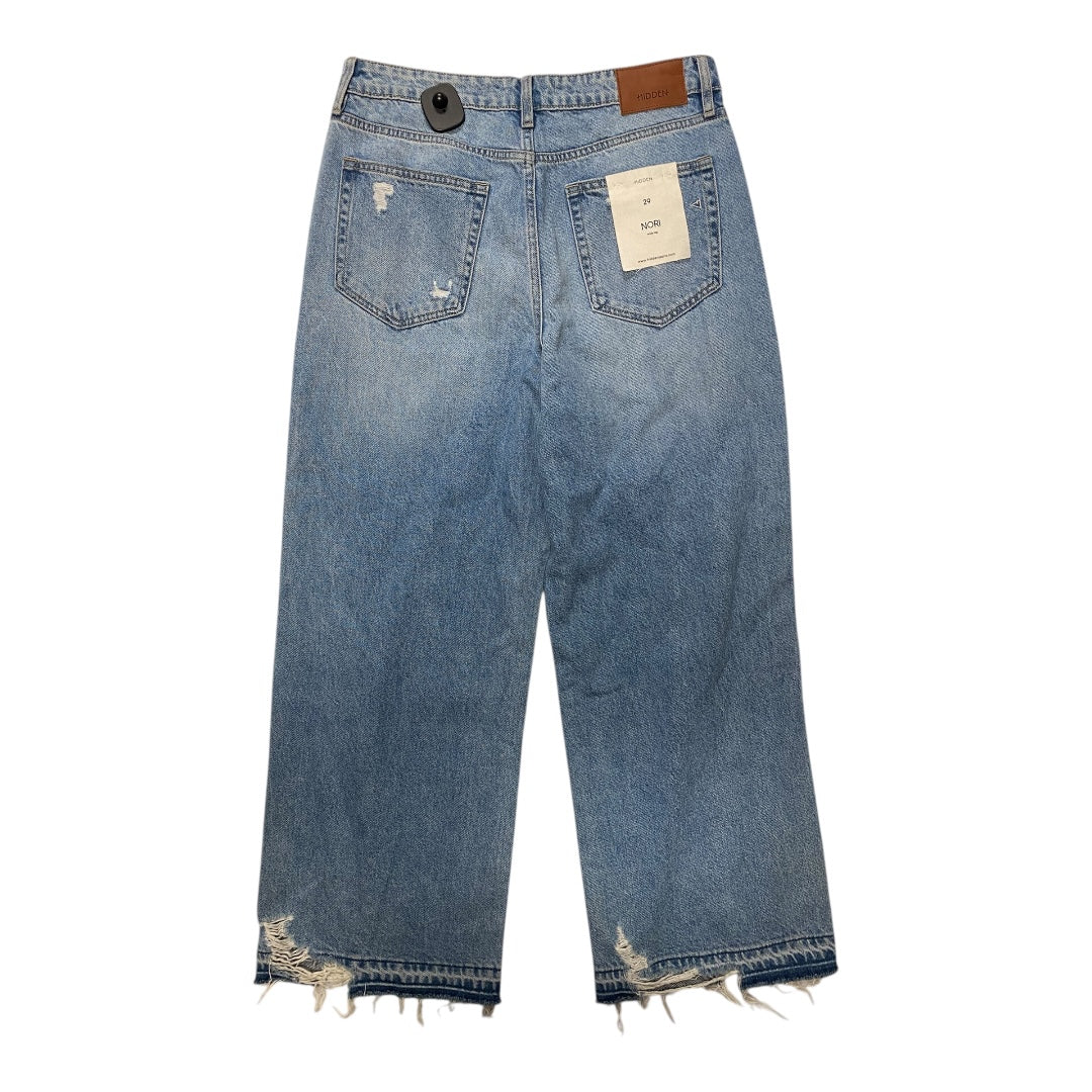 Jeans Wide Leg By Hidden In Blue Denim, Size:8