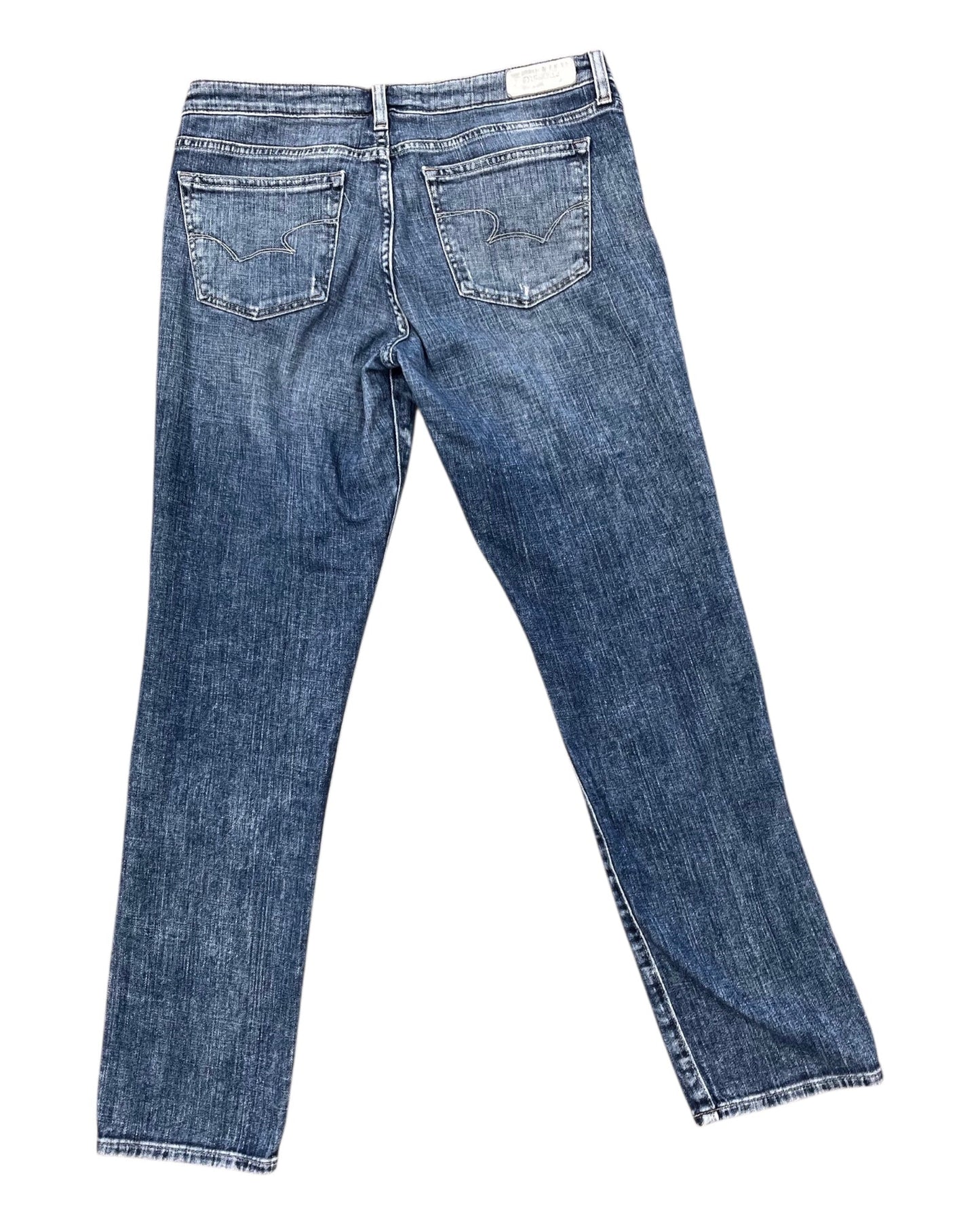 Jeans Straight By Big Star In Blue Denim, Size:10