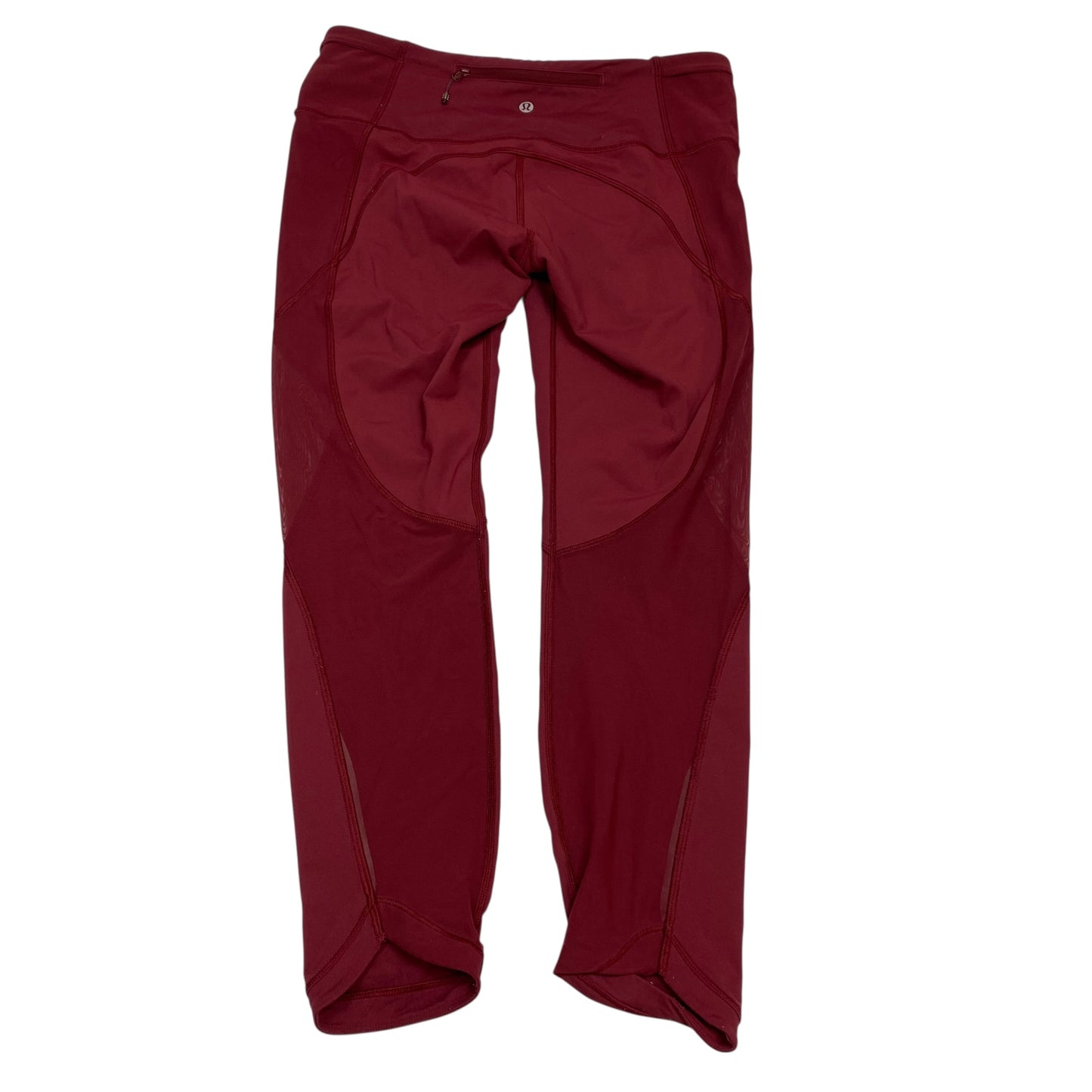Athletic Leggings By Lululemon In Red, Size:M