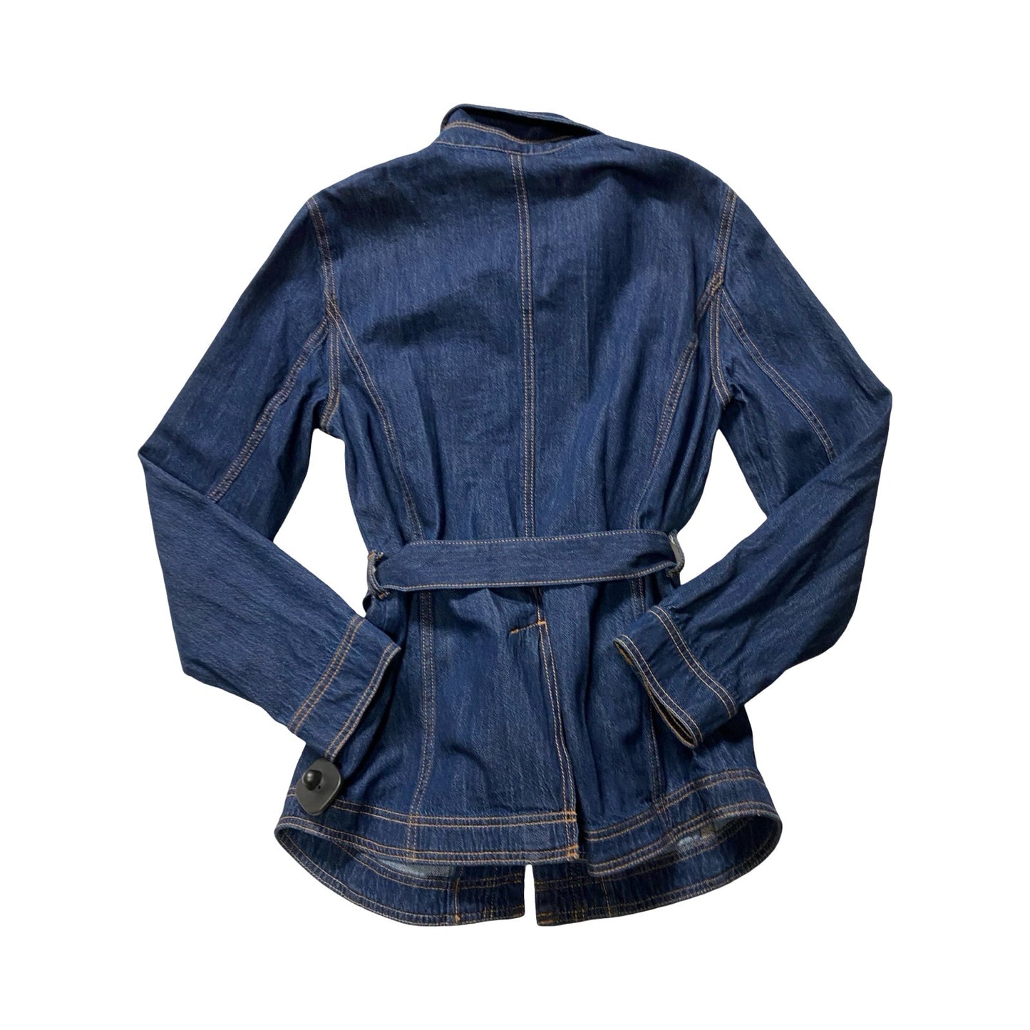 Jacket Denim By Talbots In Blue Denim, Size:S