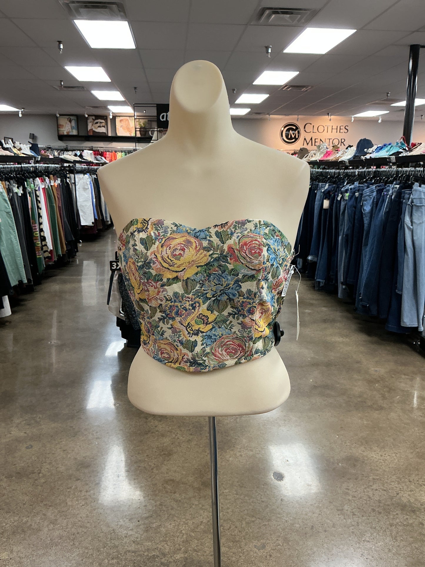 Top Sleeveless By Altard State In Floral Print, Size:Xs