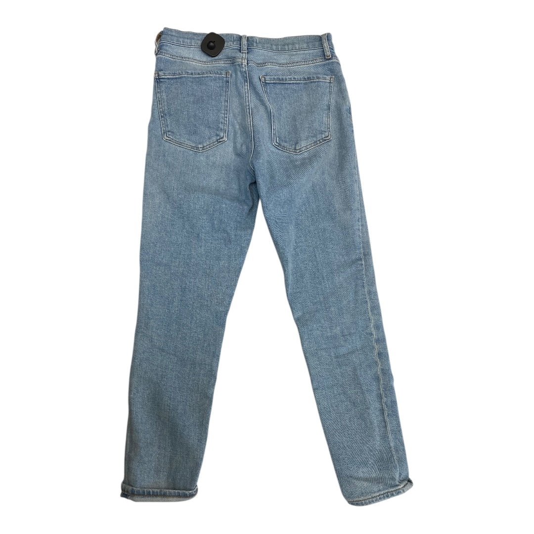 Jeans Straight By Agolde In Blue Denim, Size:4