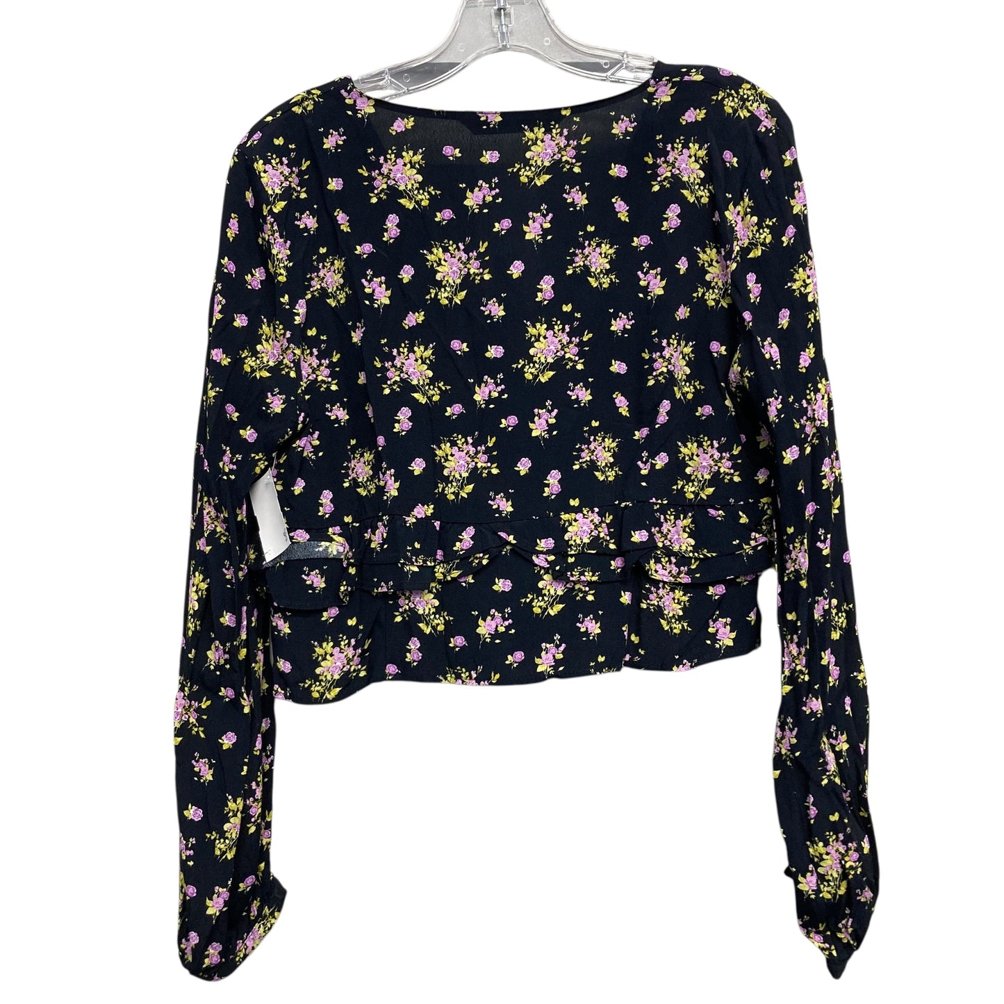 Top Ls By Zara In Floral Print, Size:L