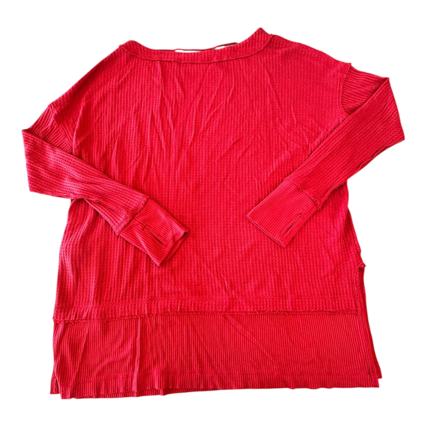 Top Ls By Free People In Red, Size:L (Oversized)