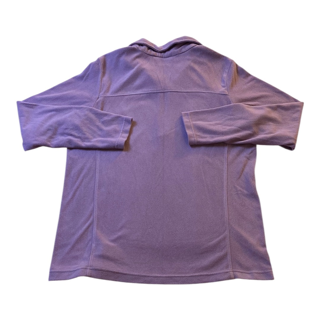 Athletic Sweatshirt Collar By Columbia In Purple, Size:L