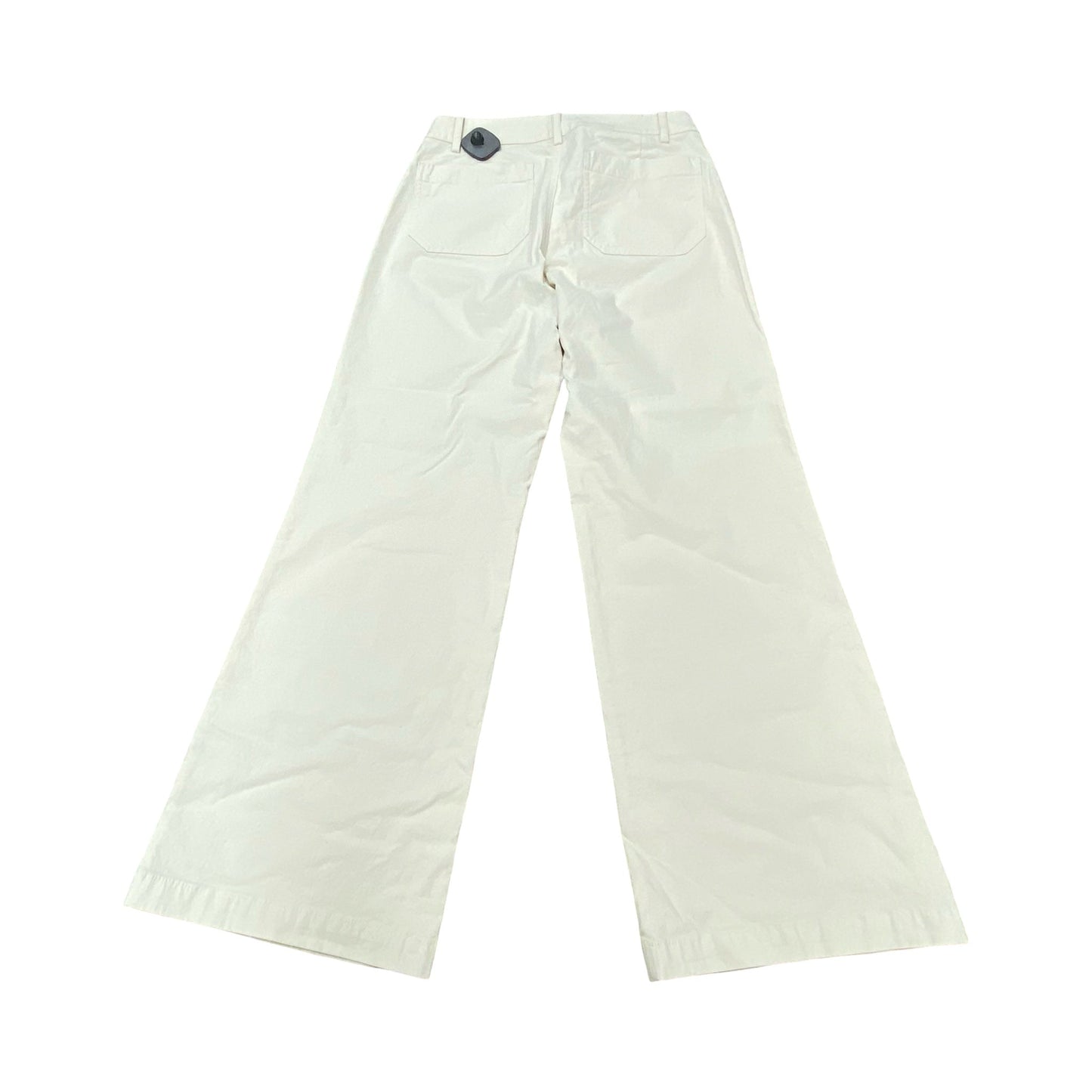 Pants Wide Leg By J. Crew In Cream, Size:4P
