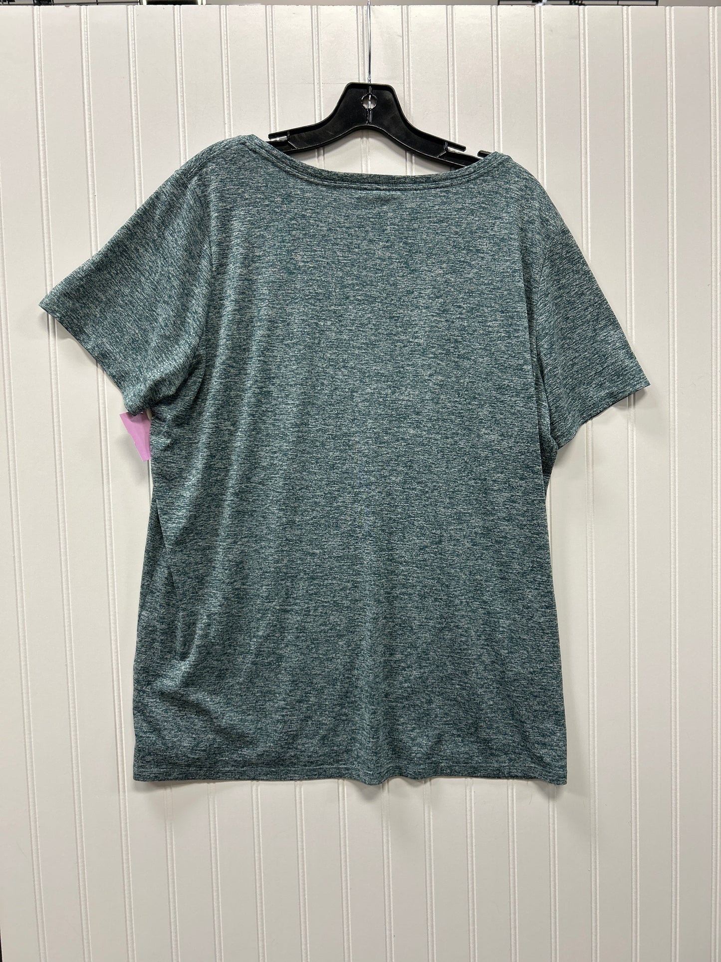 Athletic Top Ss By Nike Apparel In Blue, Size:Xxl