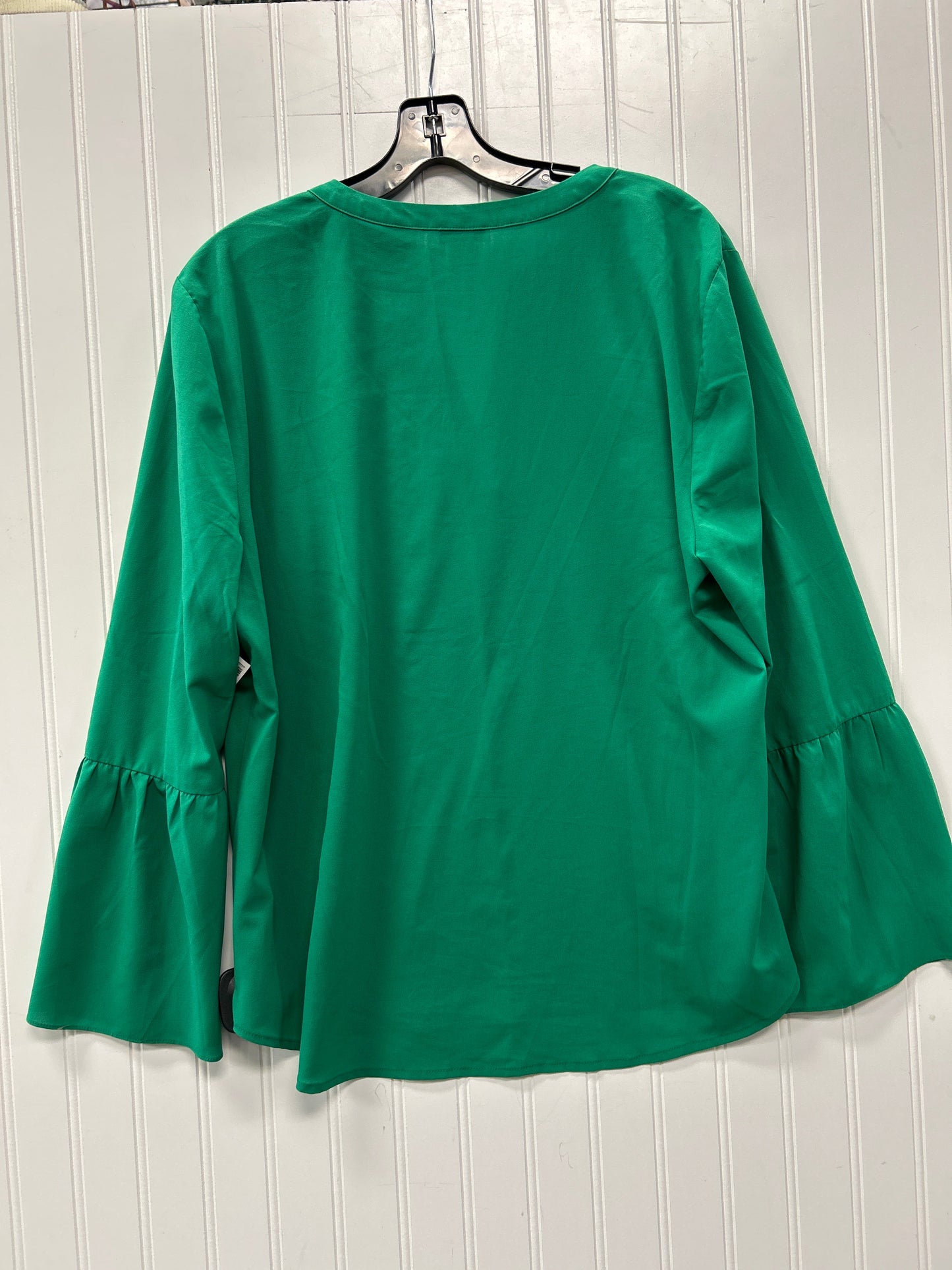 Top Ls By J. Crew In Green, Size:Xl