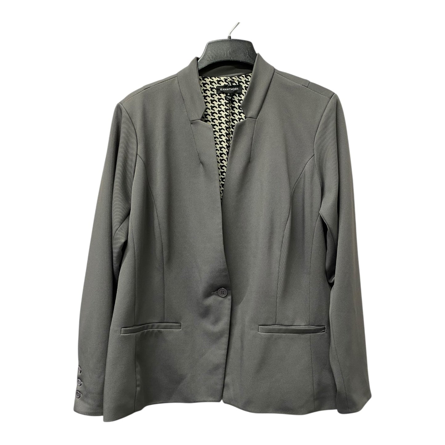 Blazer By Hawthorn In Grey, Size:3X