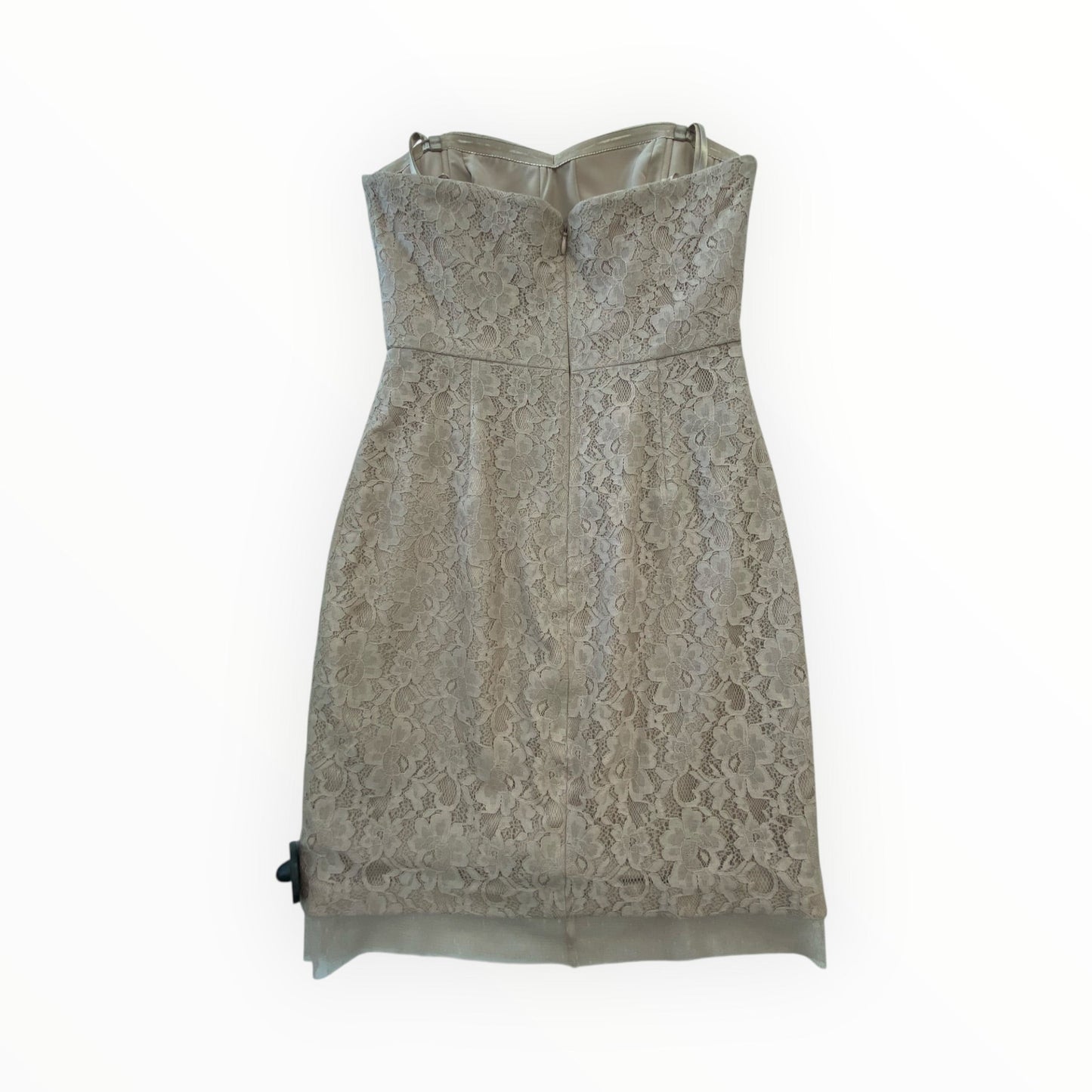 Dress Casual Short By Bcbgmaxazria In Tan, Size:6
