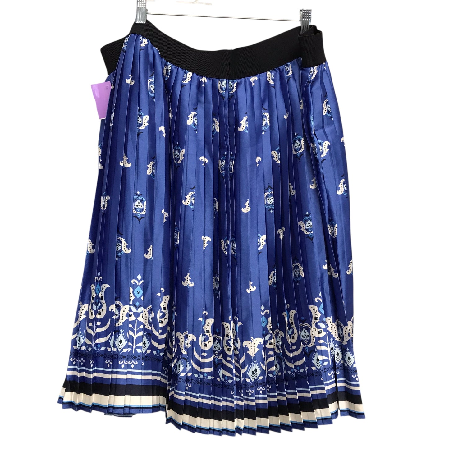 Skirt Mini & Short By Lane Bryant In Blue & White, Size:26