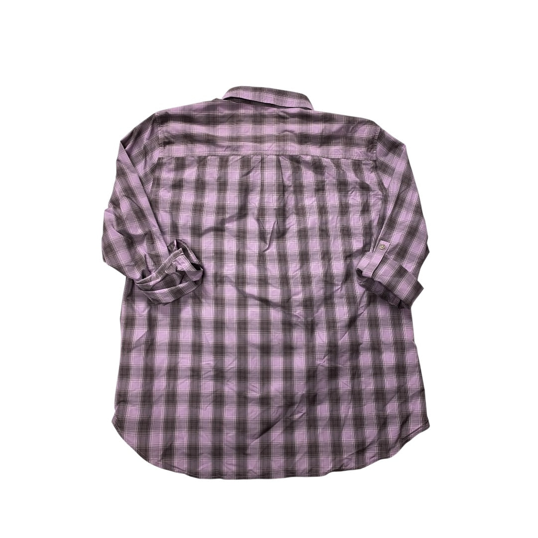 Top Ls By Eddie Bauer In Plaid Pattern, Size:Xl