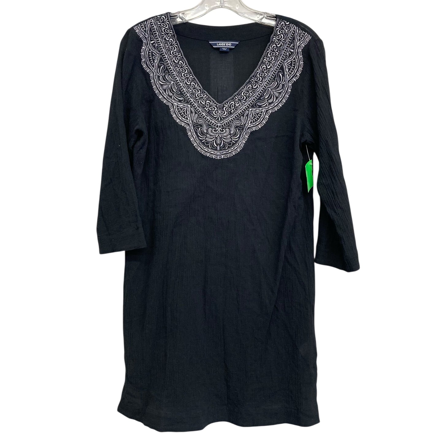 Dress Casual Short By Lands End In Black & White, Size:Xs