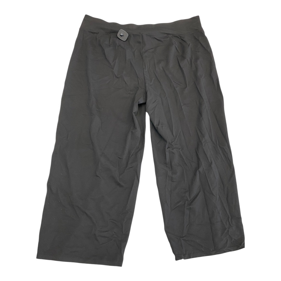 Pants Designer By Eileen Fisher In Black, Size:3X