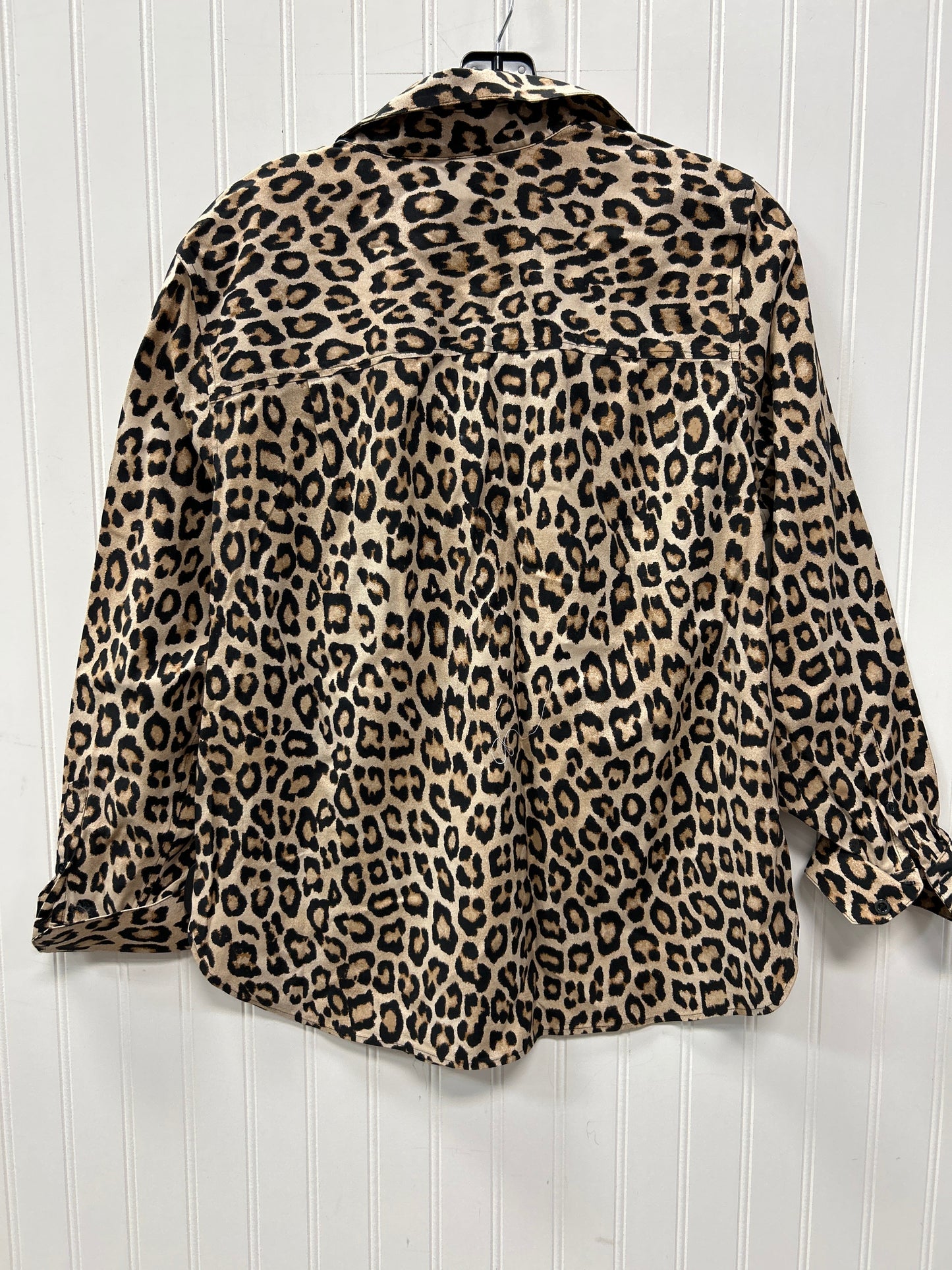 Top Ls By Chicos In Animal Print, Size:10